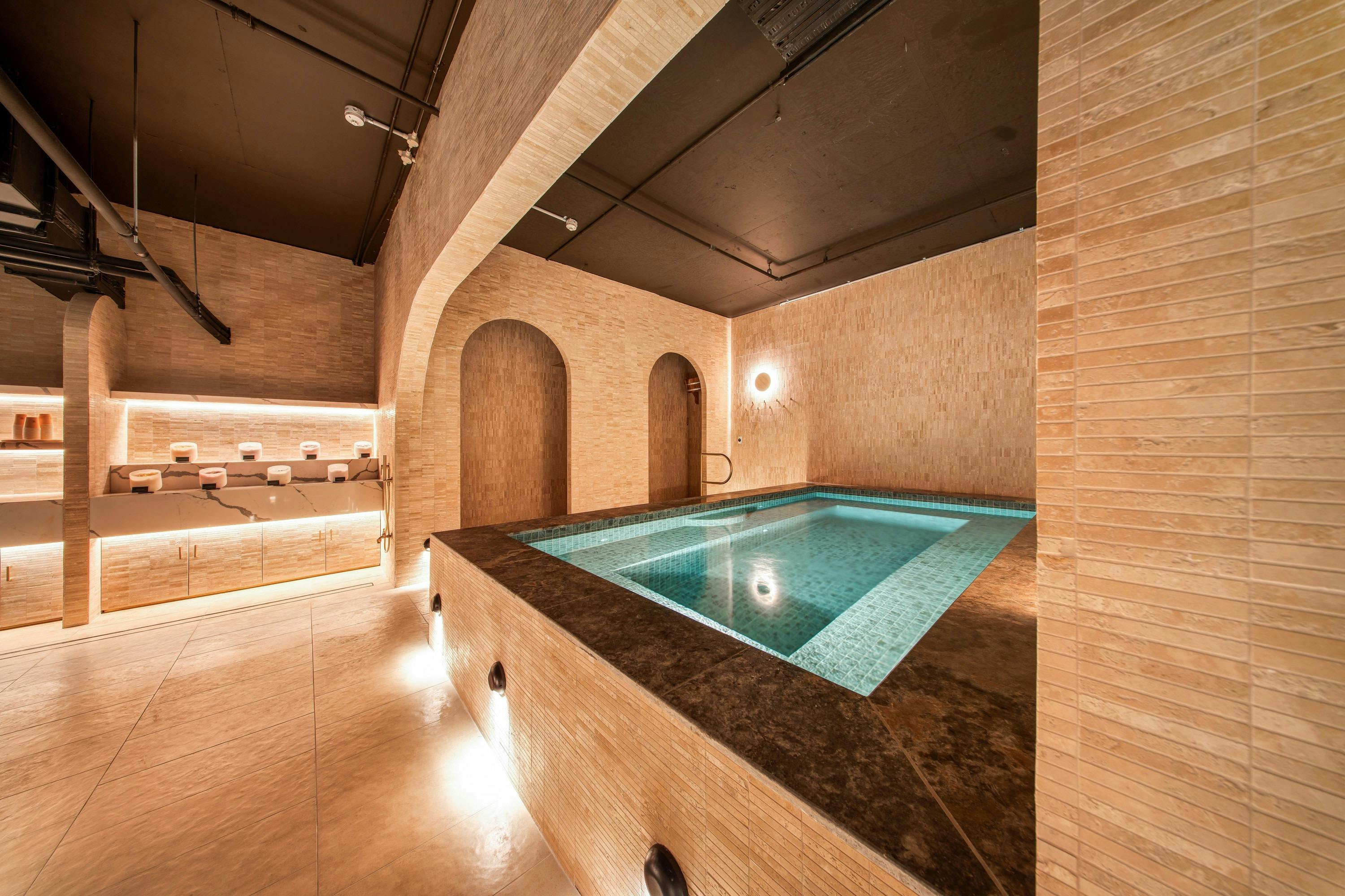 Cold Plunge pool at LAN Bathhouse Fortitude Valley