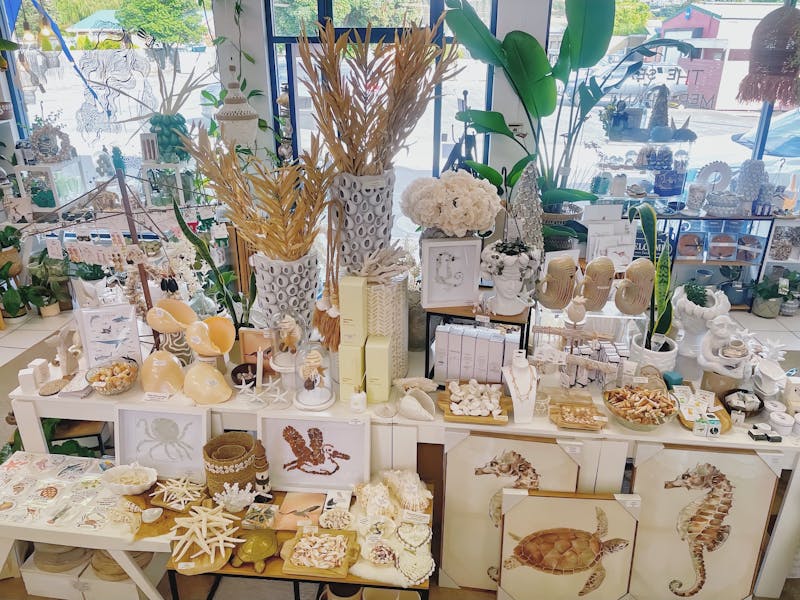Lovely homewares and gifts in The Sea Merchant Penguin. Visually stunning homewares and gifts Beachy