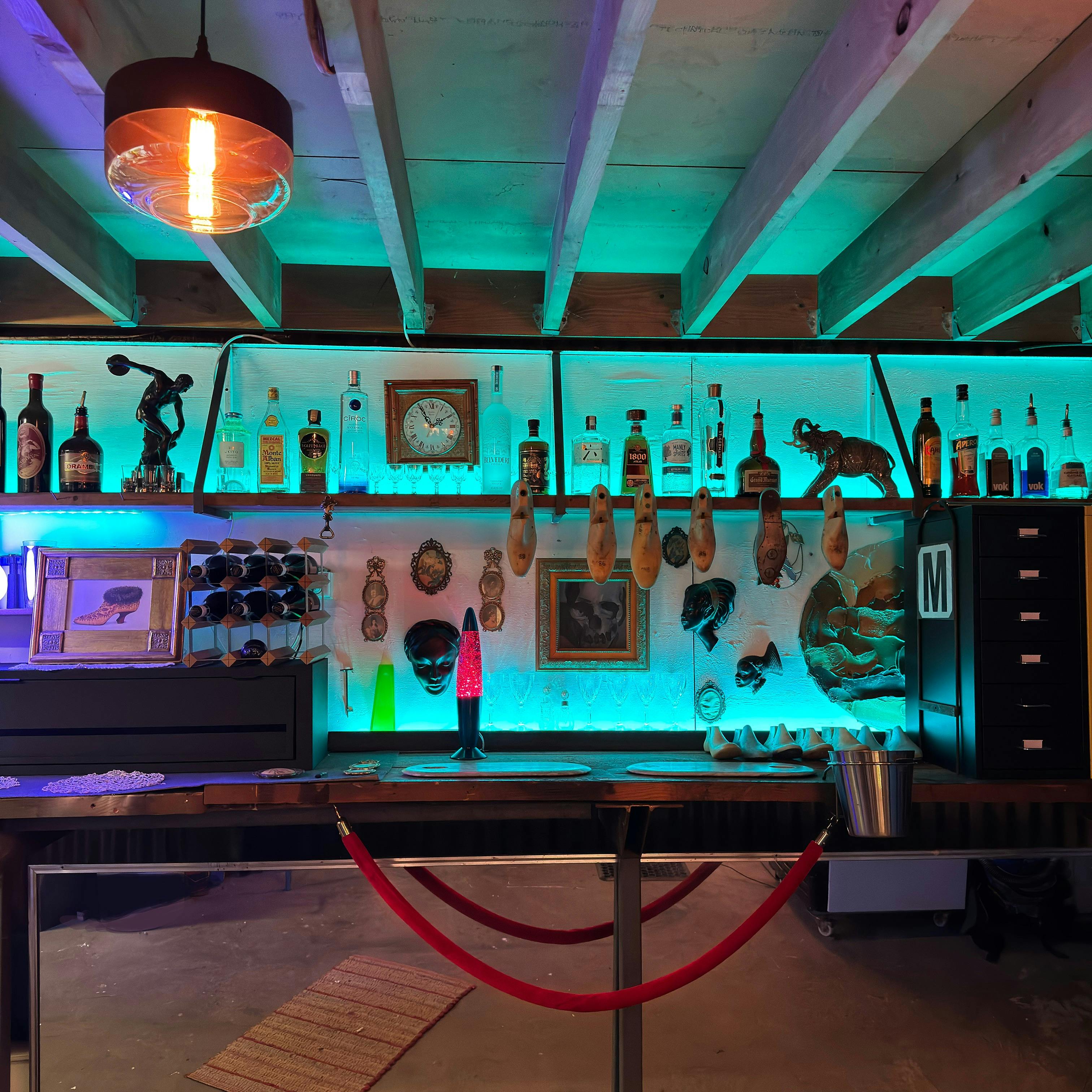 Bar area for private functions