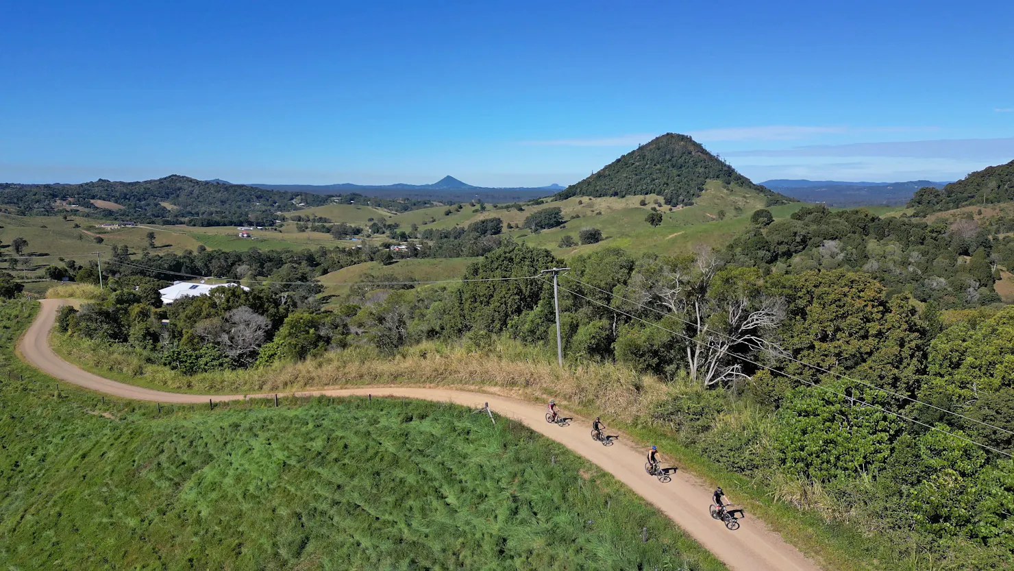 Noosa Mountain Bike gravel emtb biosphere trail network tour ride