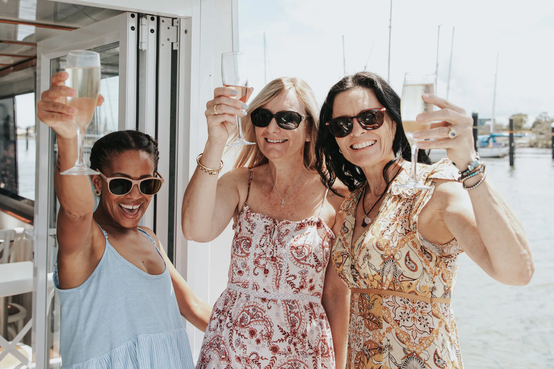 Dinner and drinks with friends or a special occasion Coastal Cruises Sunset cruise is a must