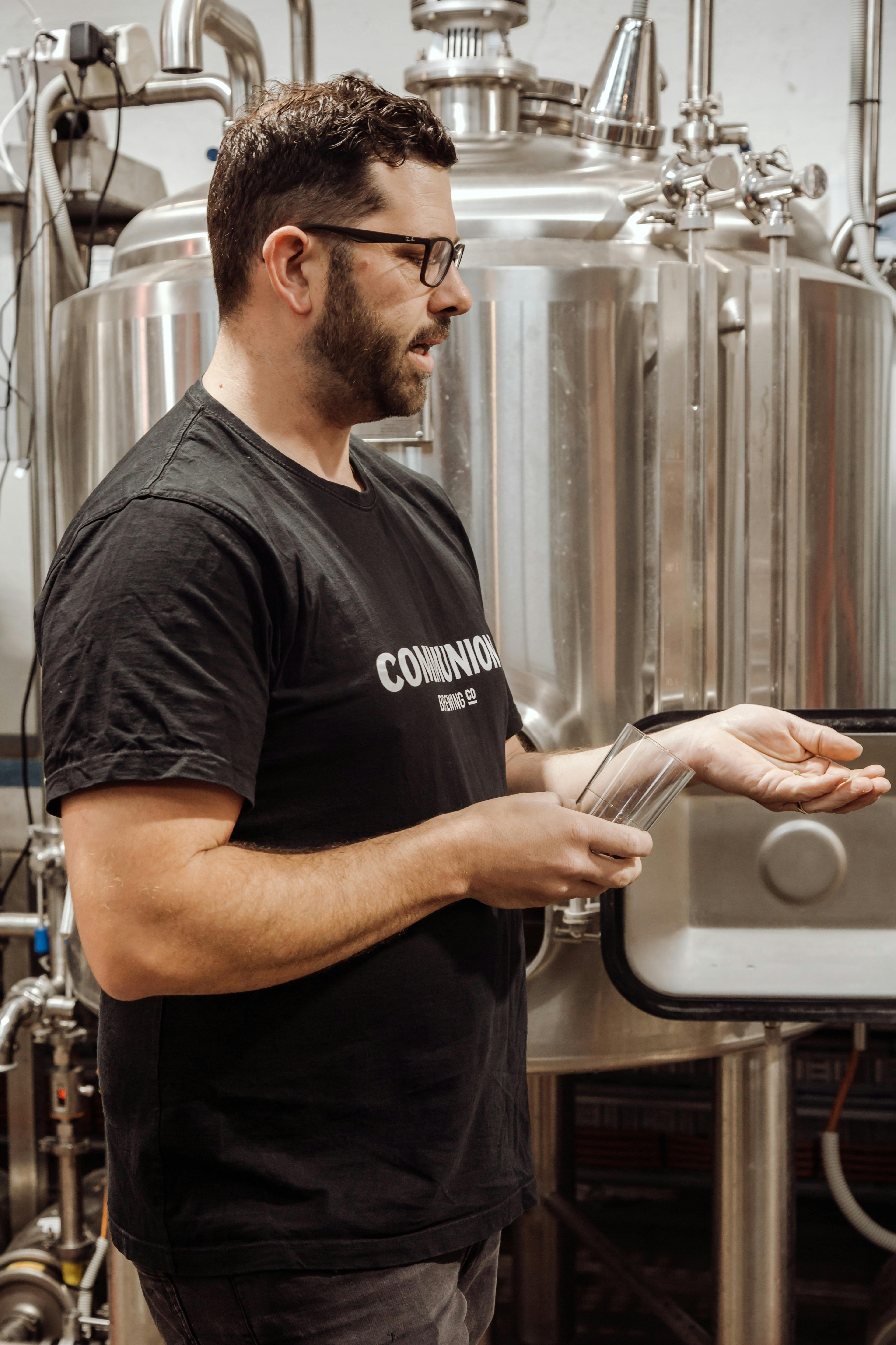 Let Andrew from Communion Beer Co passionately tell you about his products are how they are made.