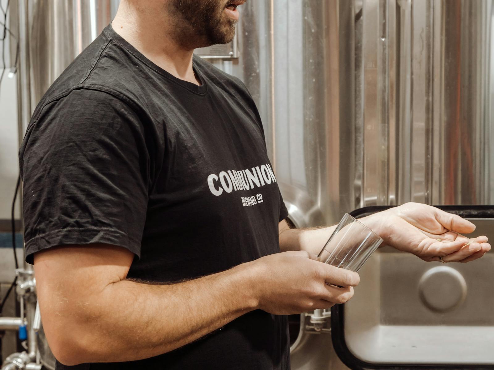 Let Andrew from Communion Beer Co passionately tell you about his products are how they are made.