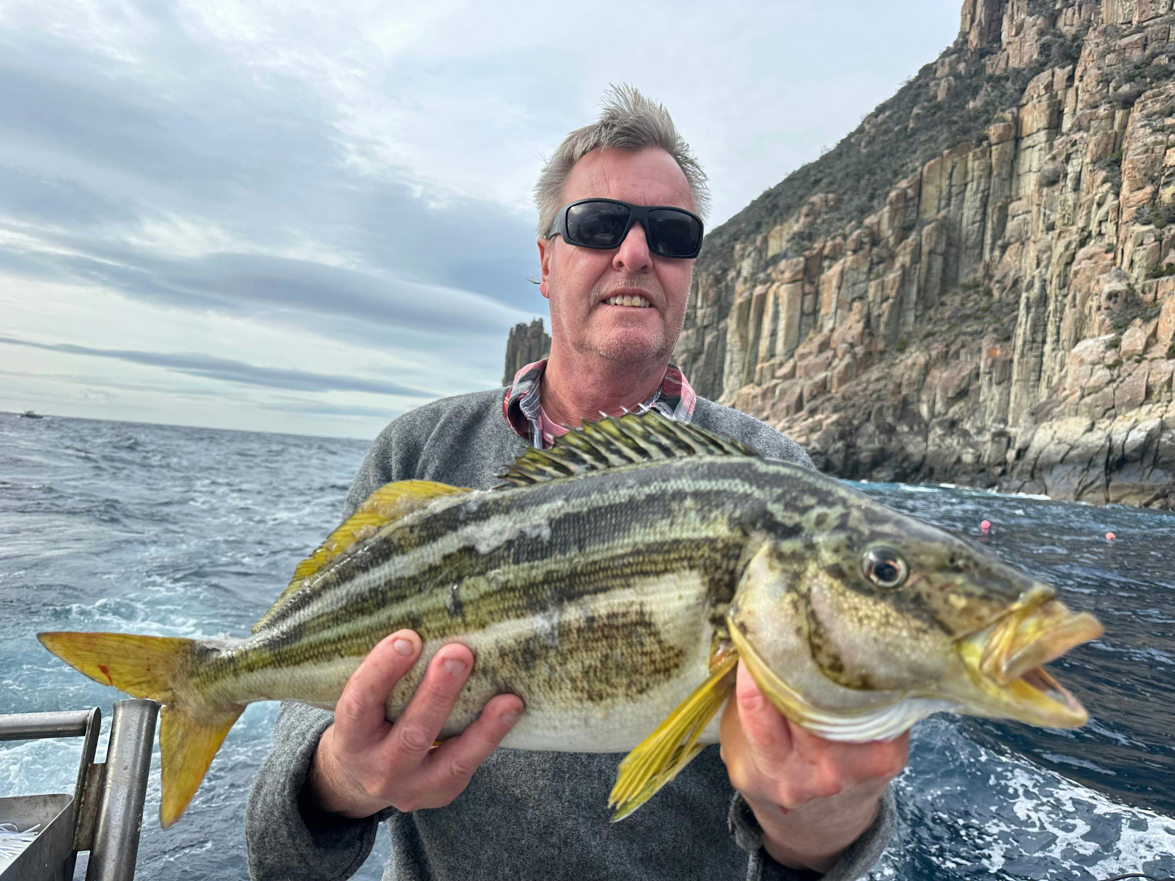 Great day out with stripey catch