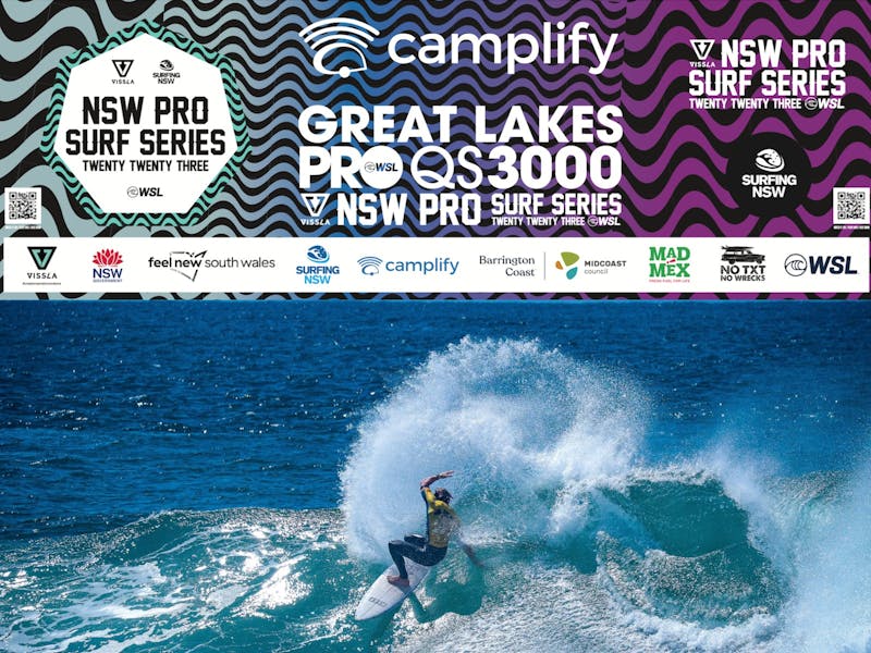 Image for Vissla NSW Pro Surf Series, Camplify Great Lakes Pro