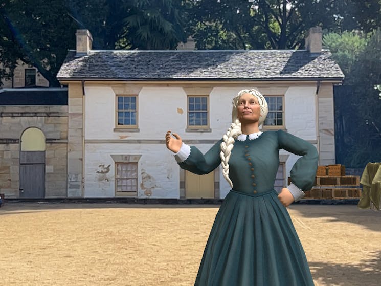 Cadmans Cottage – The Rocks Sydney, NSW – Immersive Augmented Reality Sydney Walking Tours.