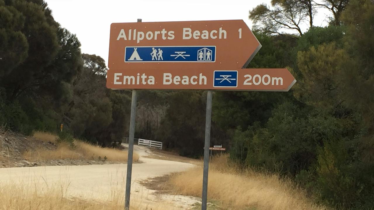 to Allports Beach