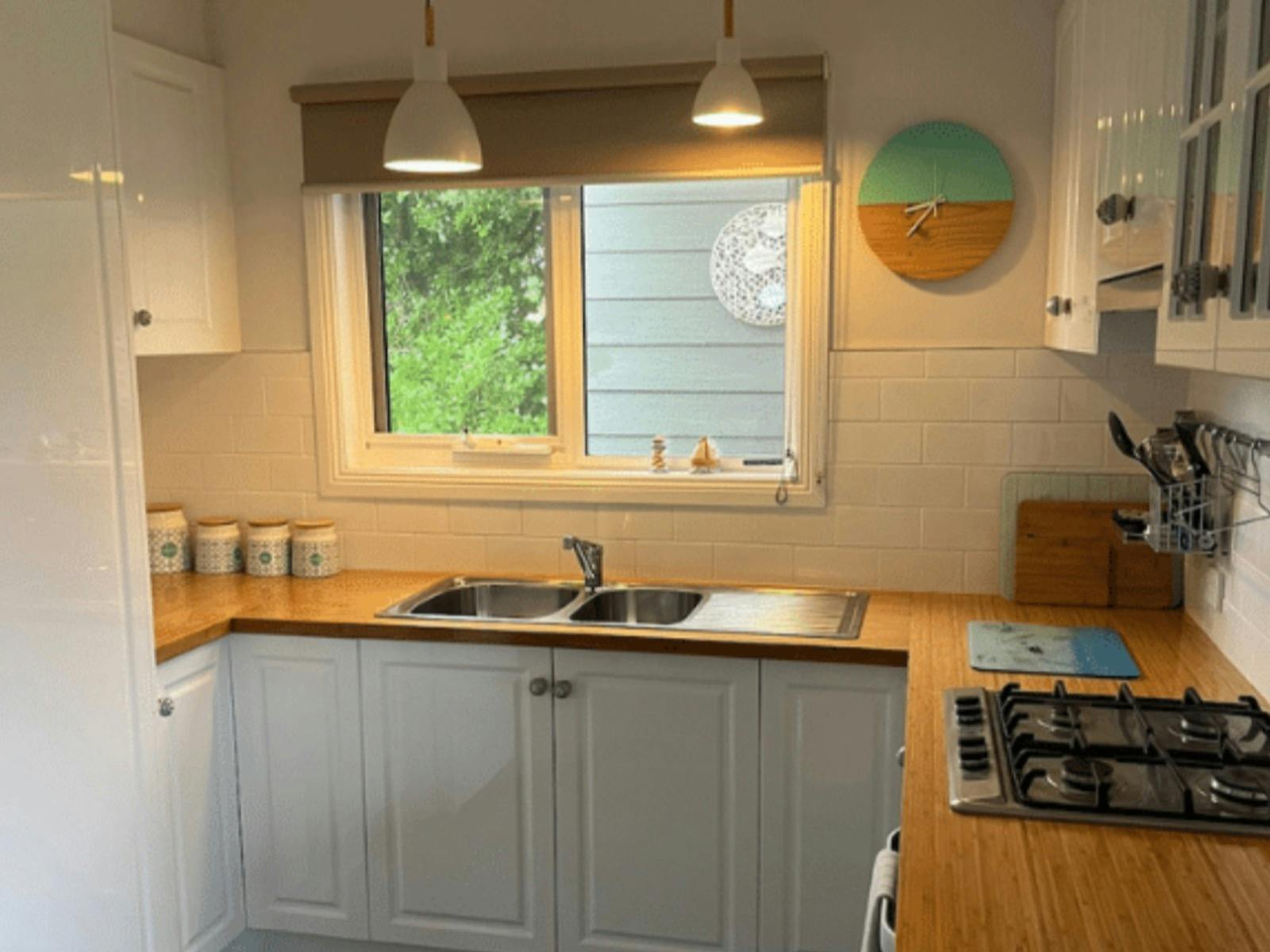 Kitchen at property