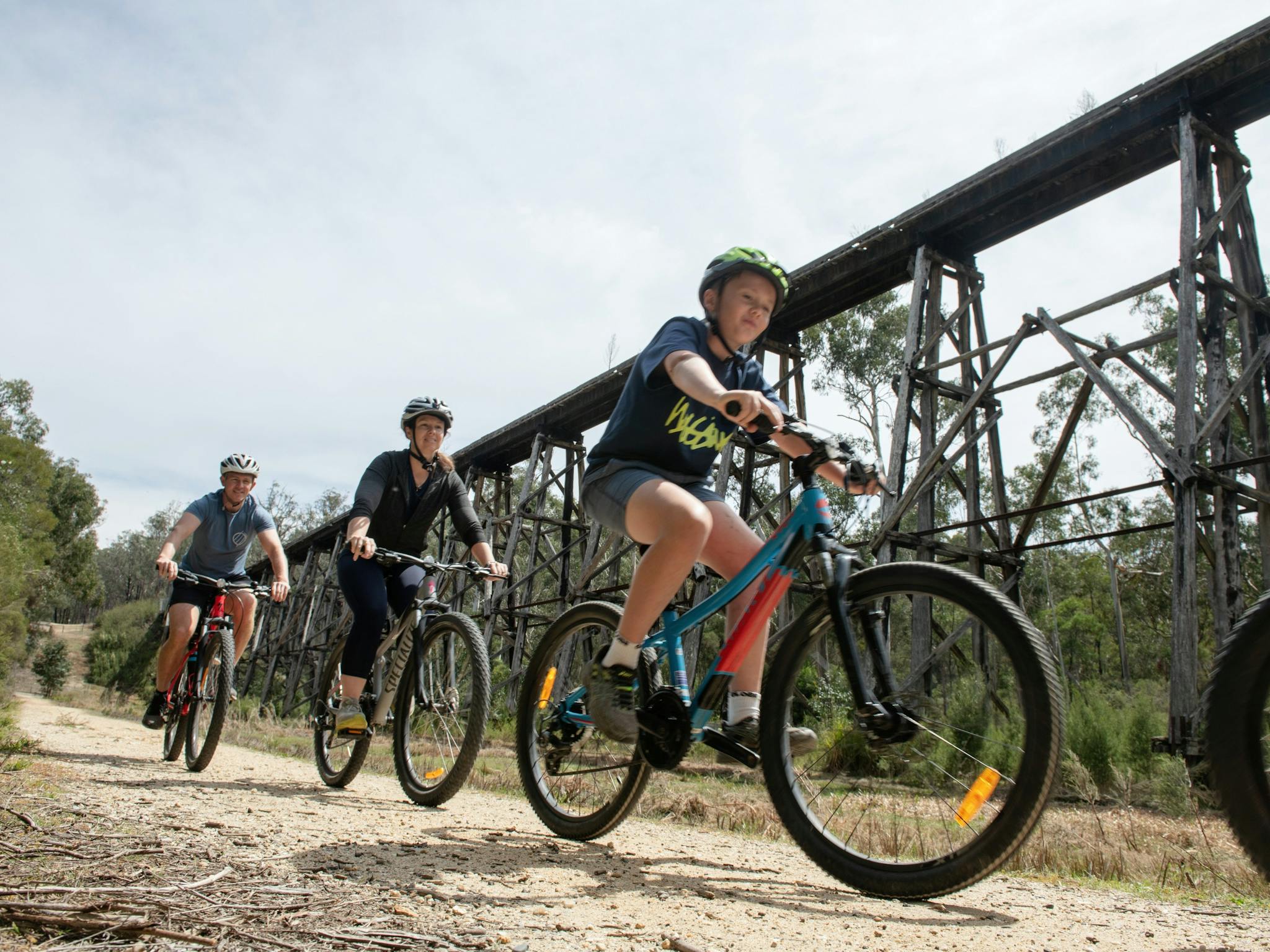Kids on bikes
