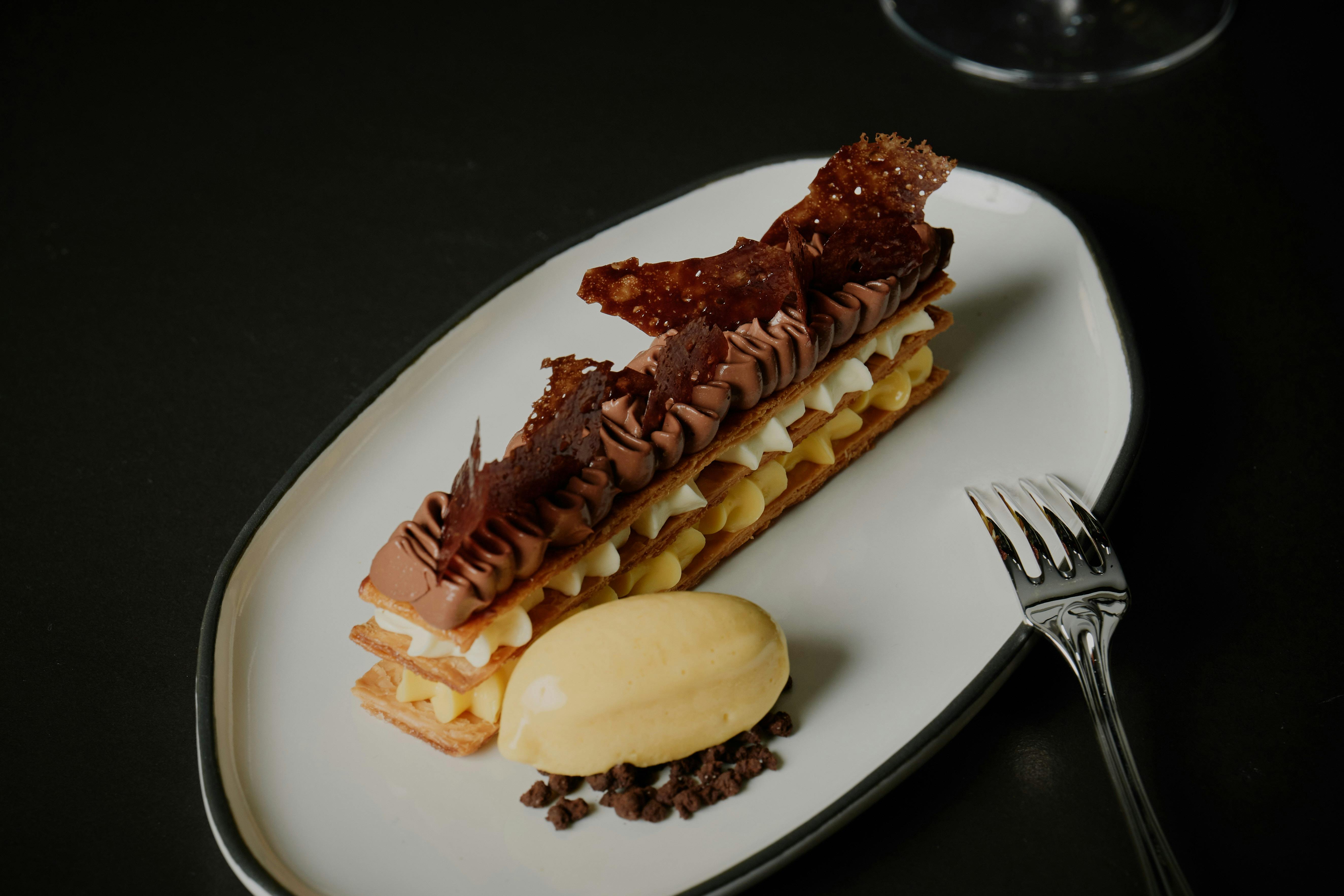 Brasserie 1930 Dark Chocolate Mille Feuille