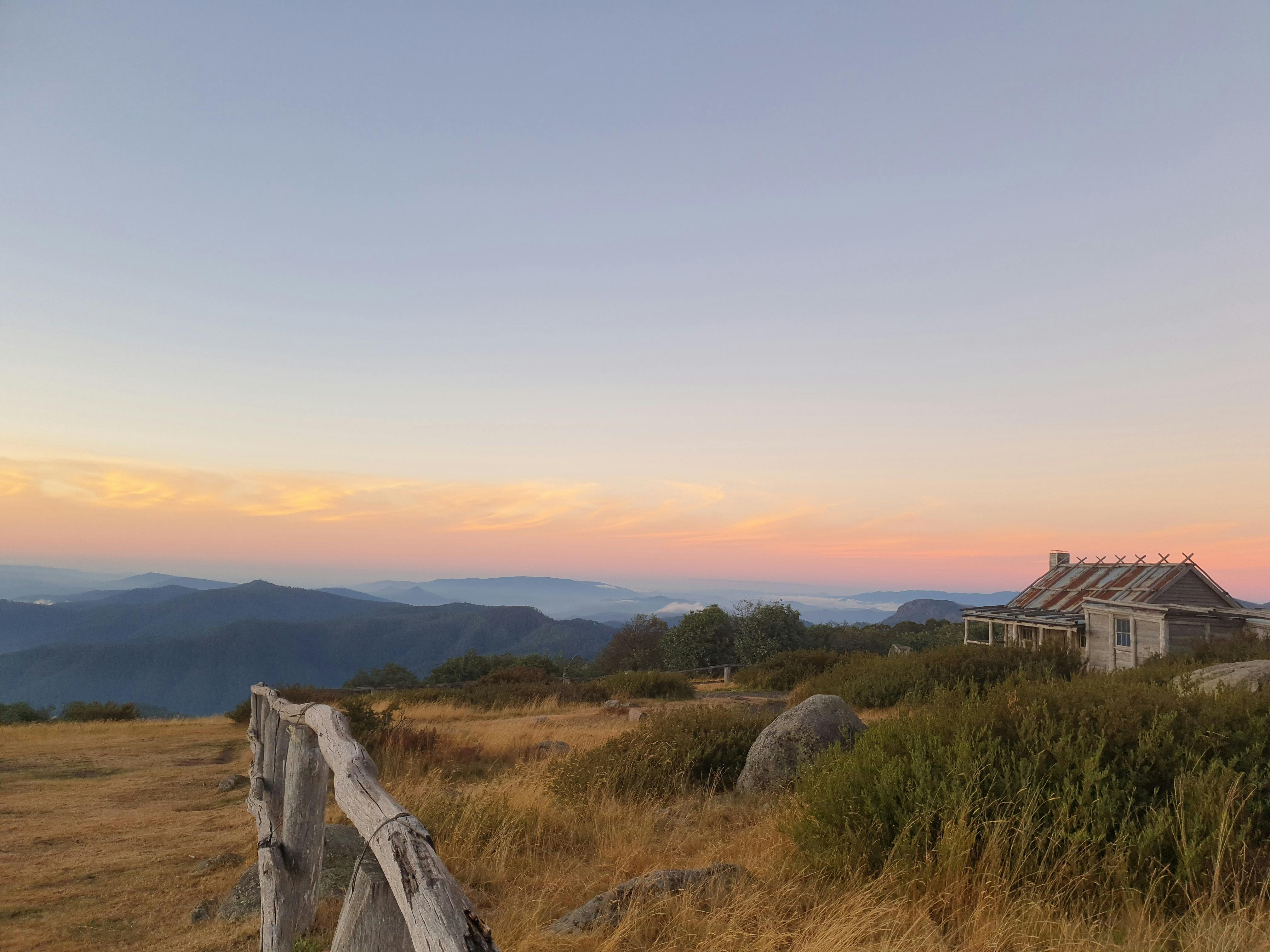 Craigs Hut Sunset