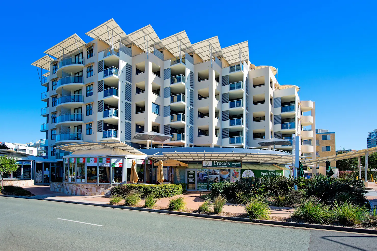 Exterior at ULTIQA Shearwater Resort on Kings Beach