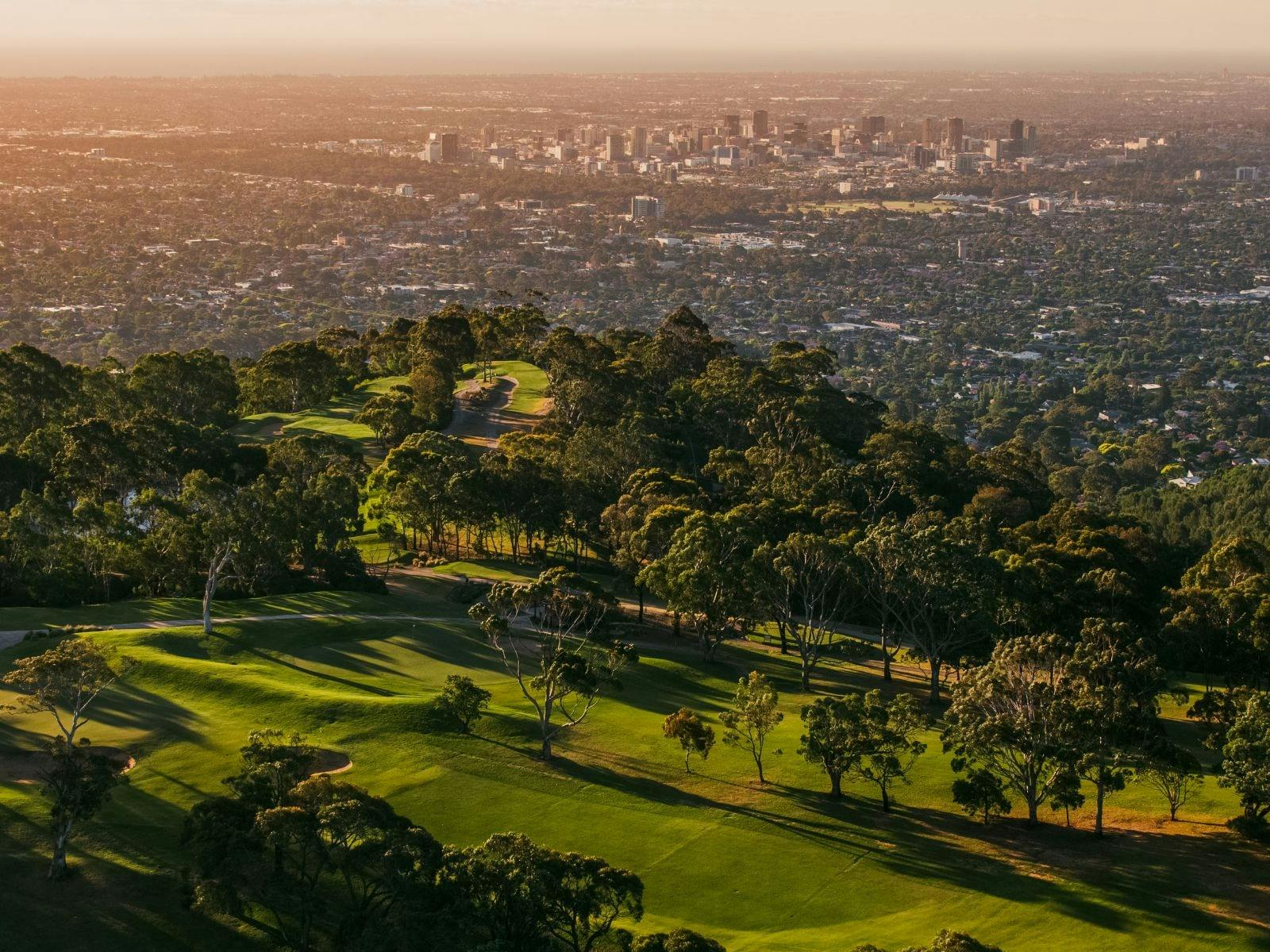 Mount Osmond Golf Club Aerial View