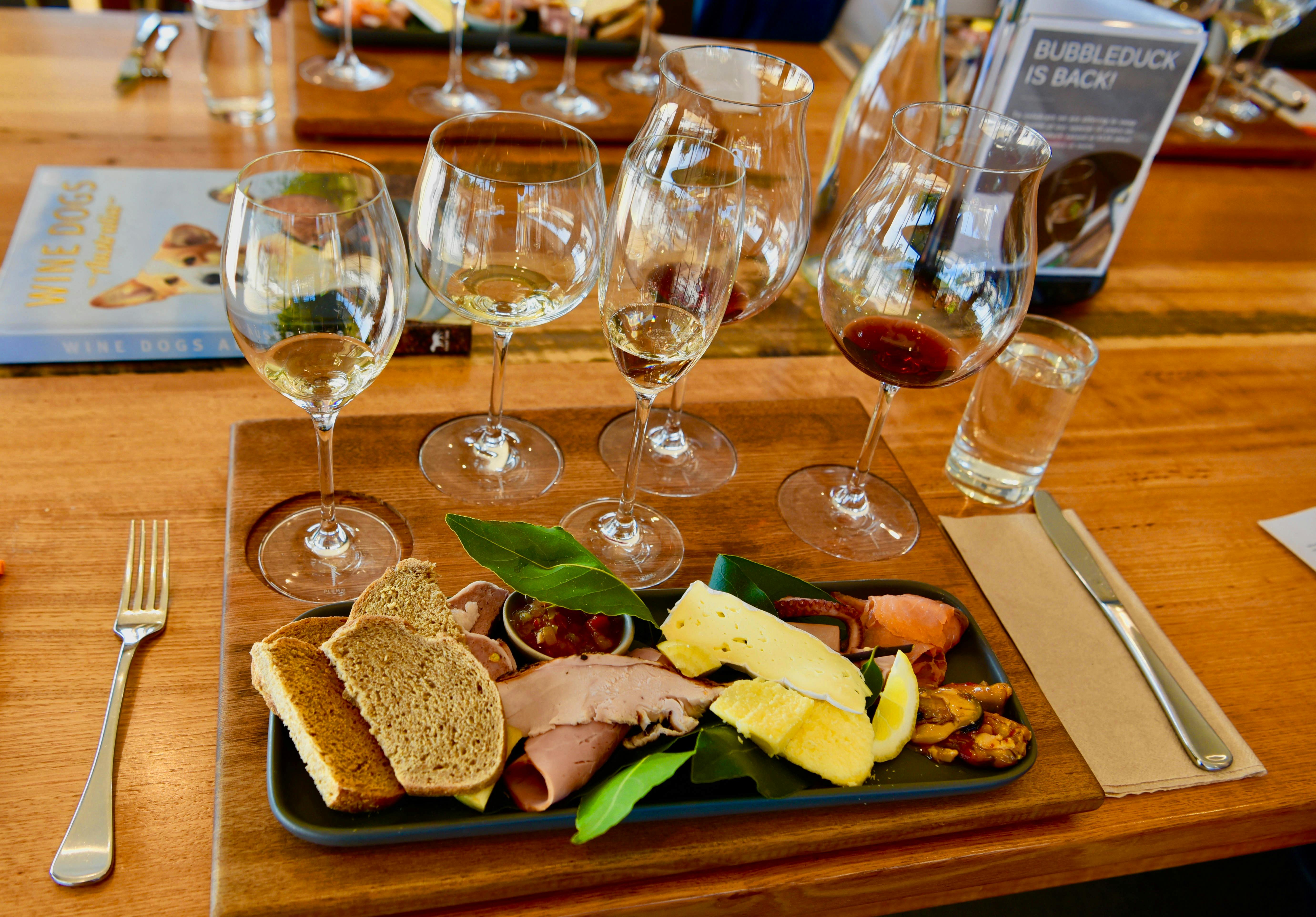 Join us for lunch as we frequest several great local wineries around Tasmania.