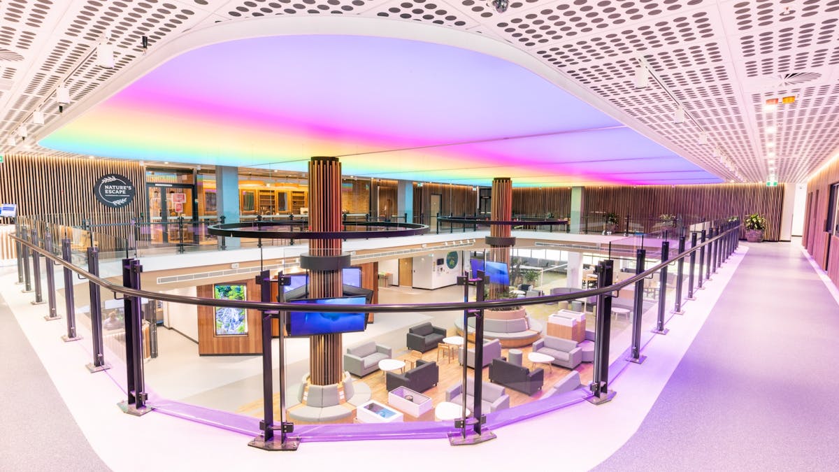Ground Floor Entry - Mezzanine View