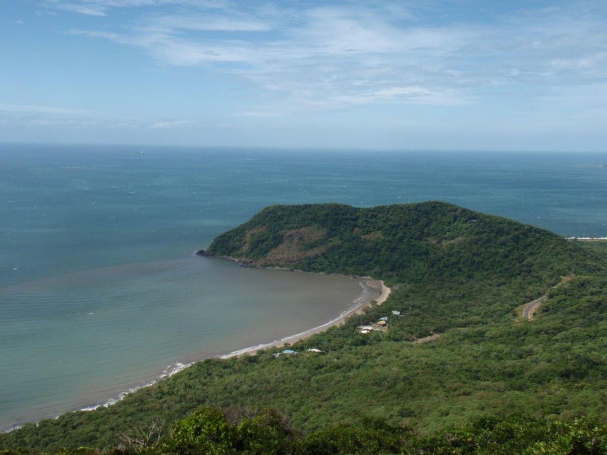 Southern part of Quarantine Bay and headland. Southern part of Quarantine Bay and headland.
