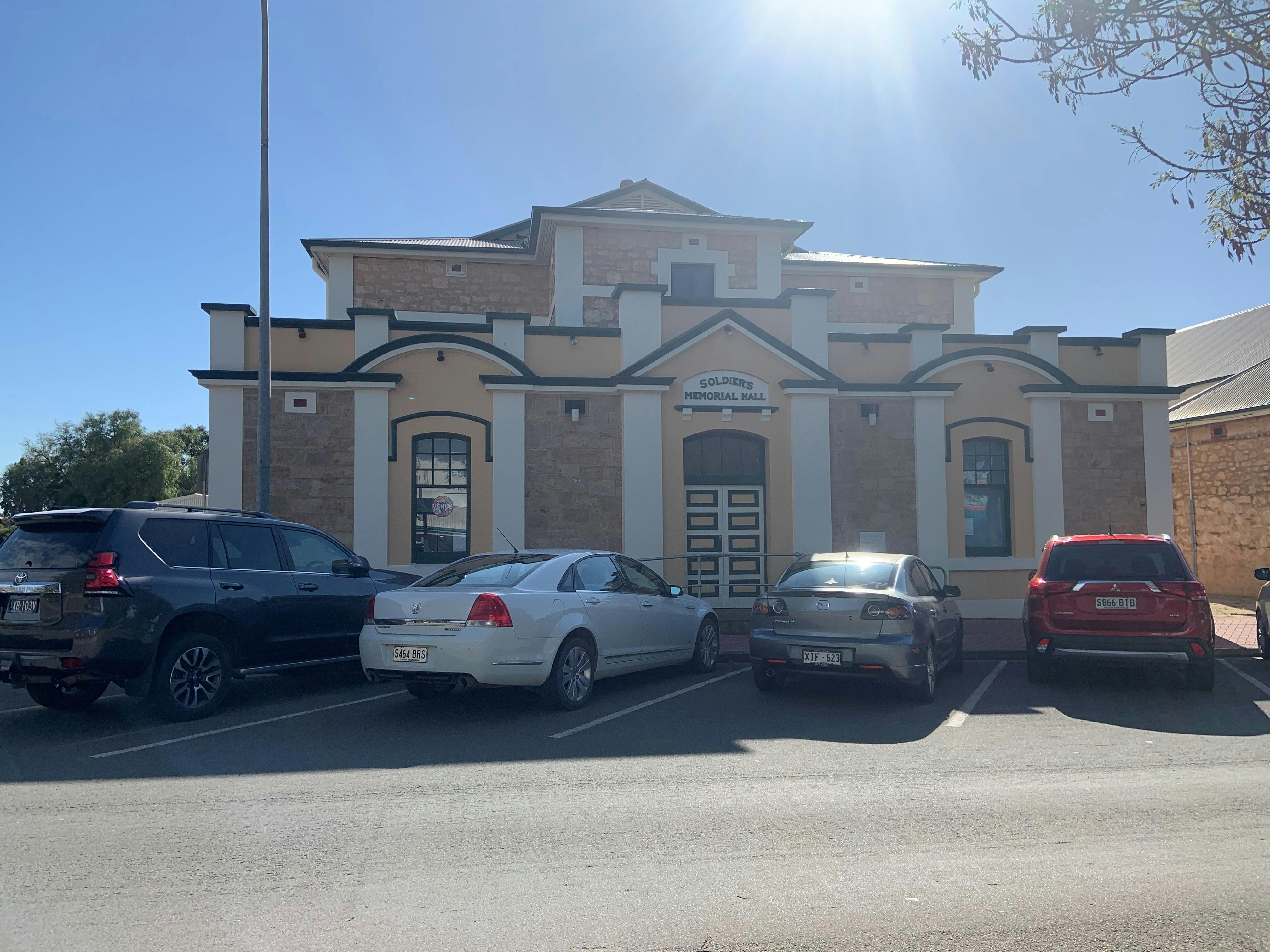 Ardrossan Large Community Hall - Tesla Recharge