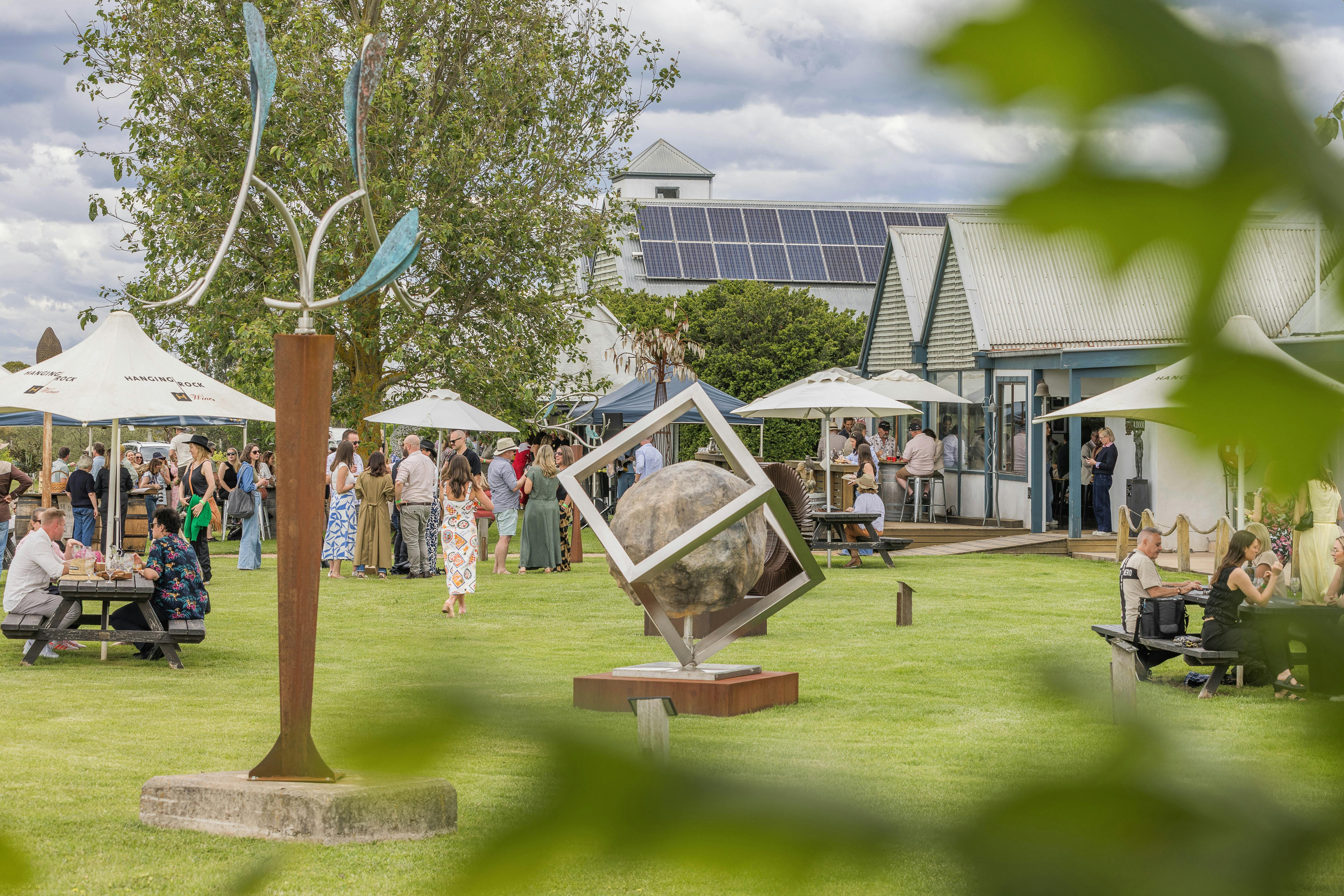 Art in the Vines at Hanging Rock Winery