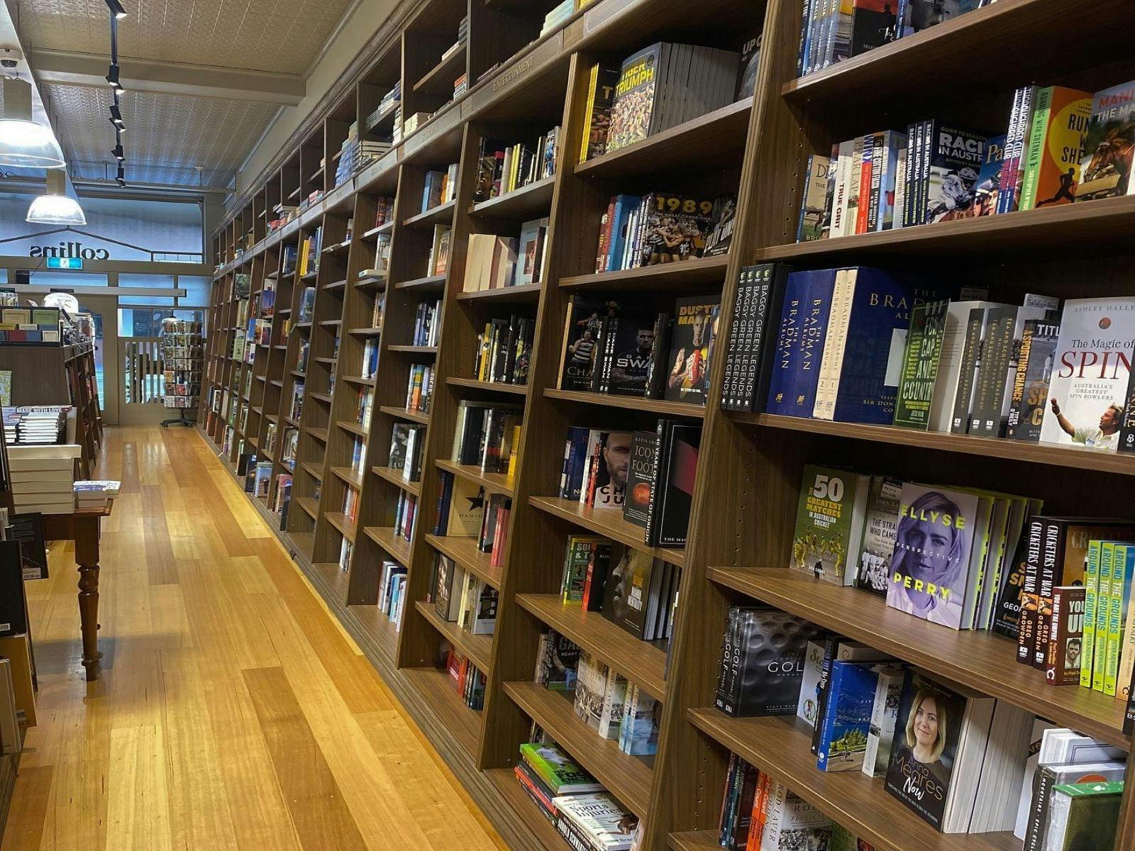 Collins Booksellers Ballarat on Lydiard
