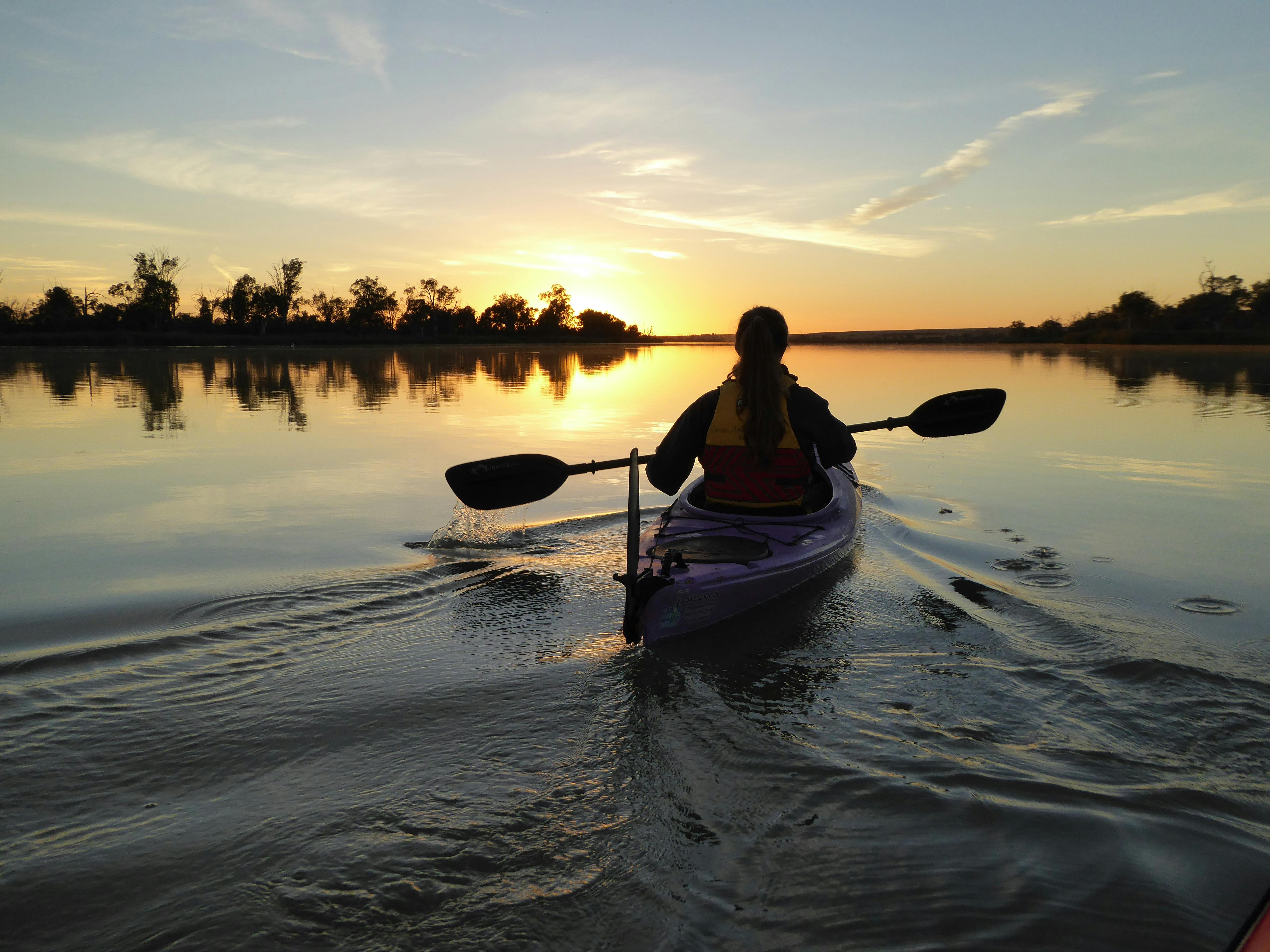 Guided Group Kayak Tours in the Riverland