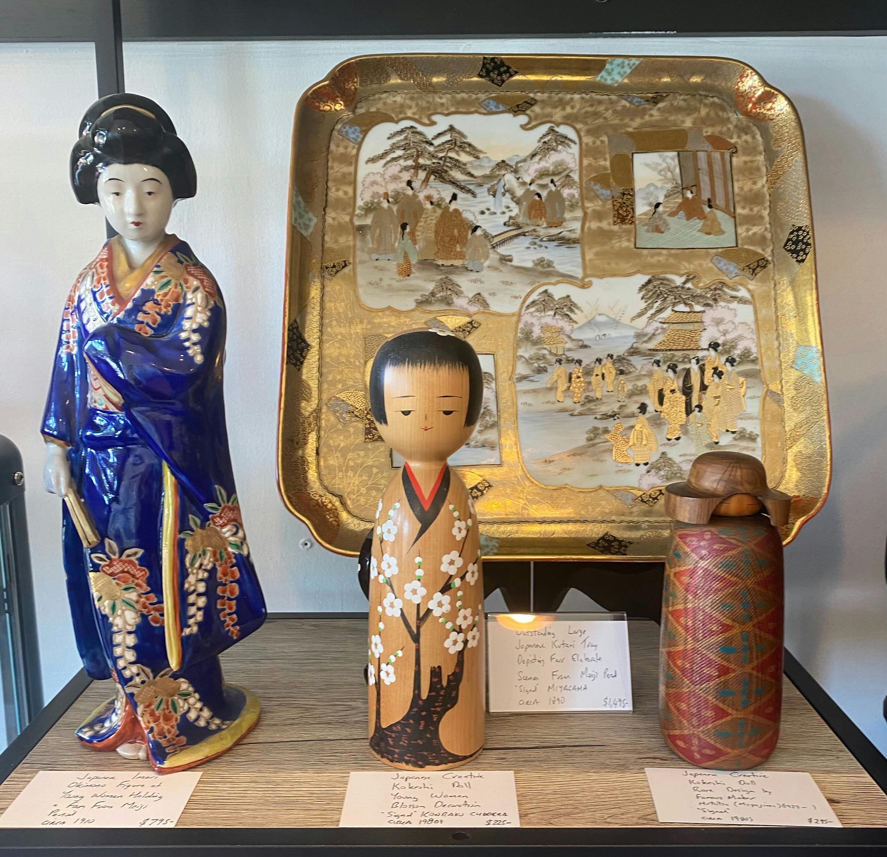 Oriental antiques and collectables Japanese and Chinese
