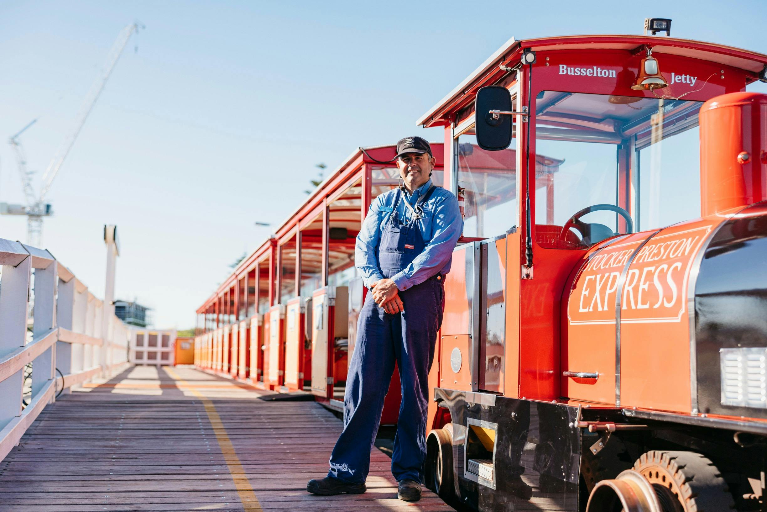 Train ride, Busselton Jetty