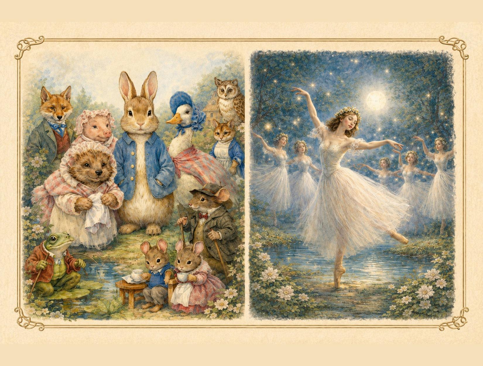Double Bill - The Tales of Beatrix Potter & Les Sylphides