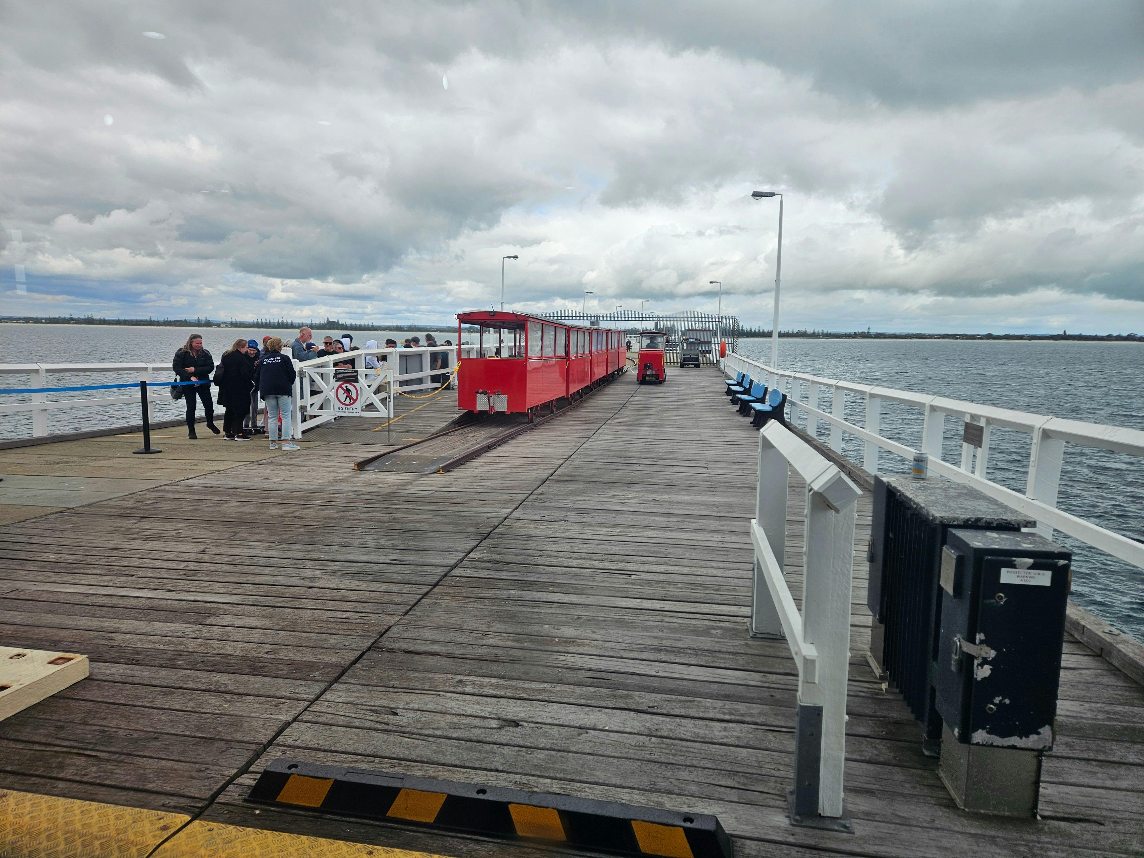 The Busselton Jetty Train