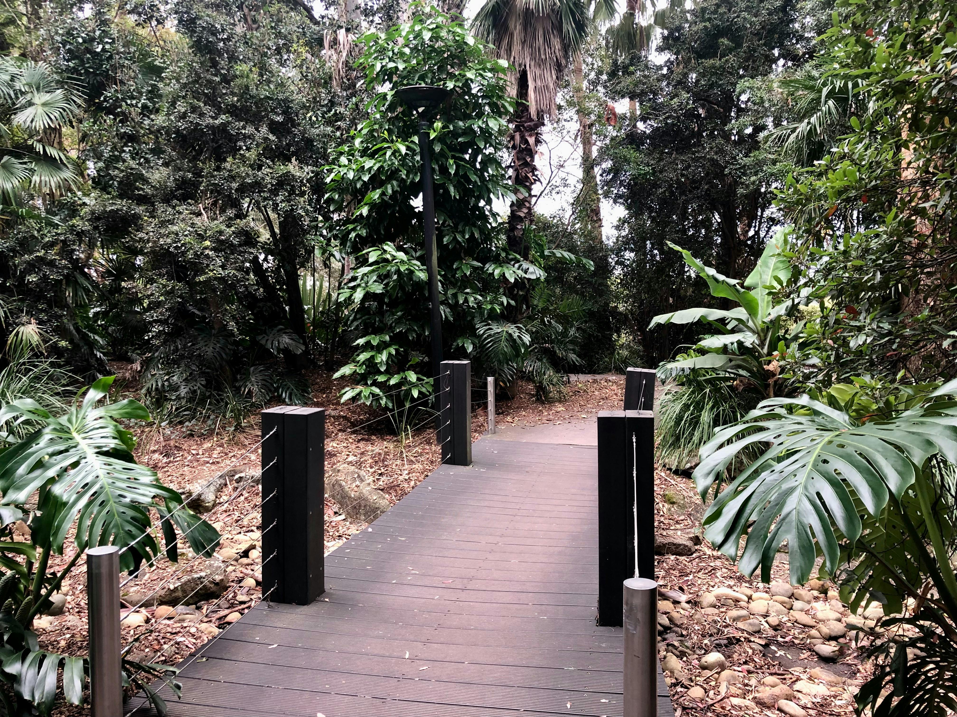 Walkway images over one of our bridges that leads to our Centrepiece