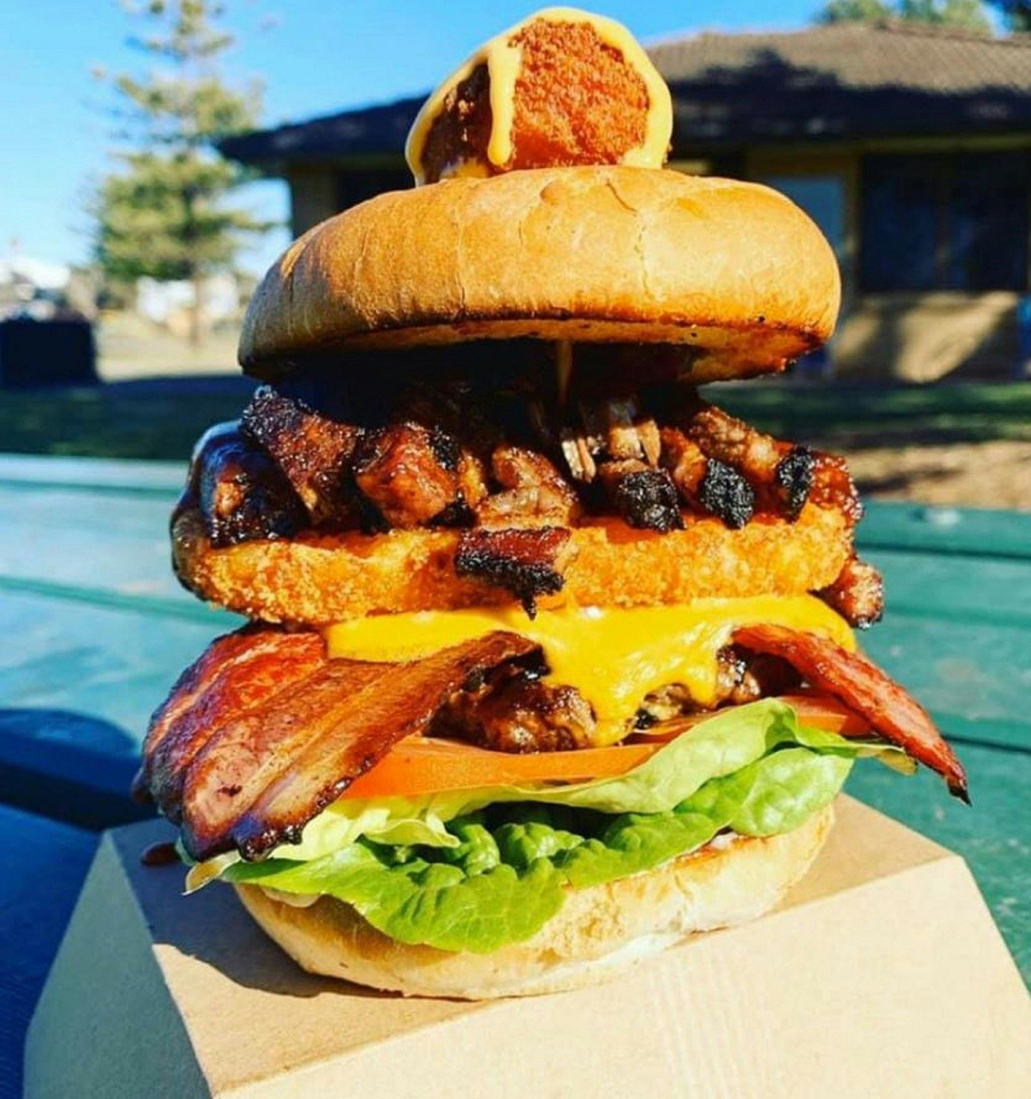 有名なカウボーイバーガー