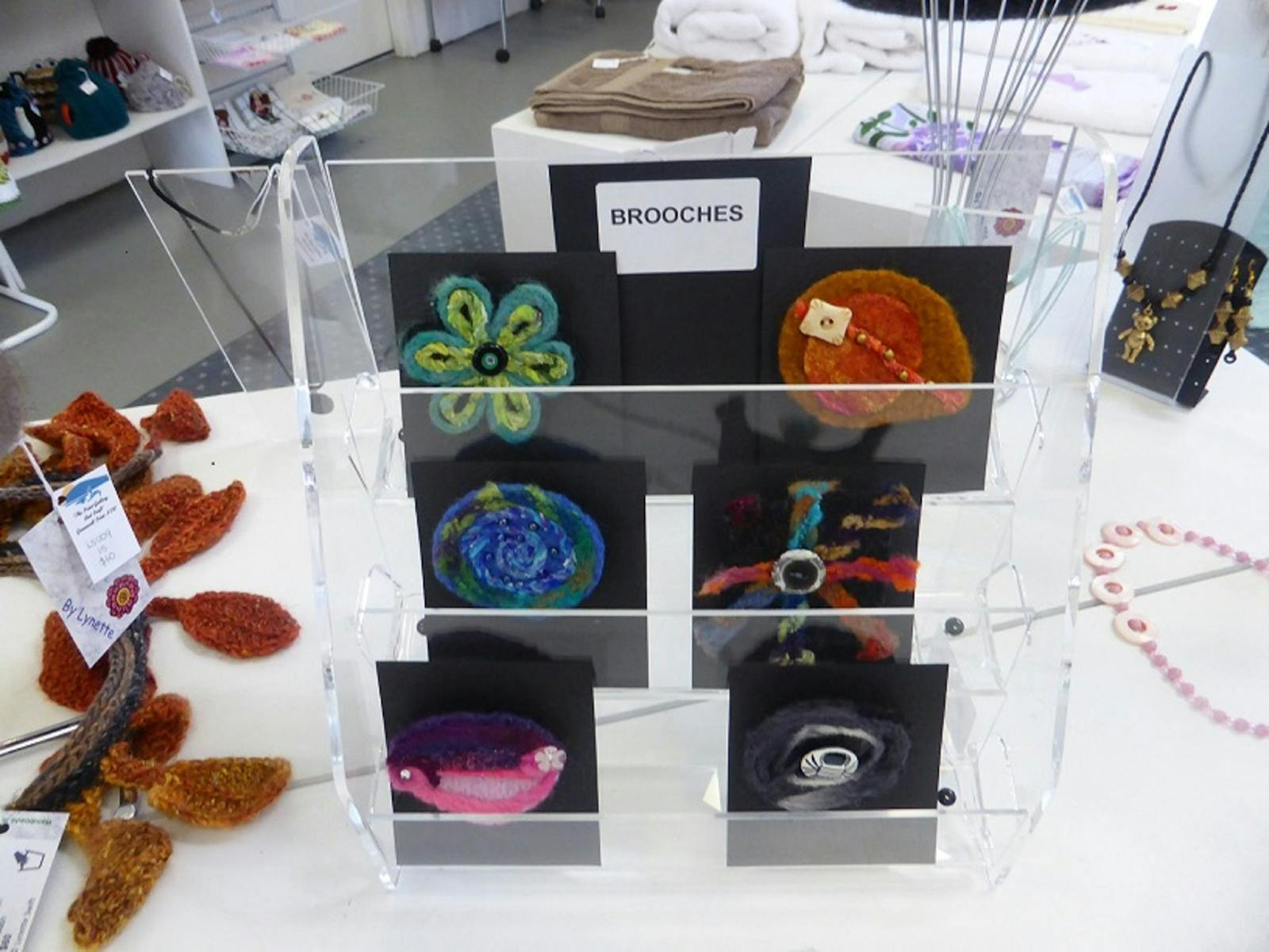 Felted Brooches