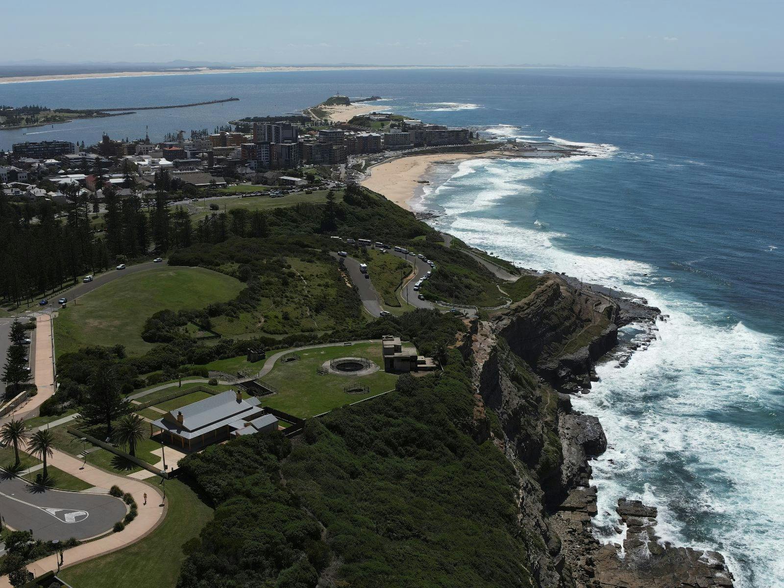 King Edward Park, Bathers Way, Historical