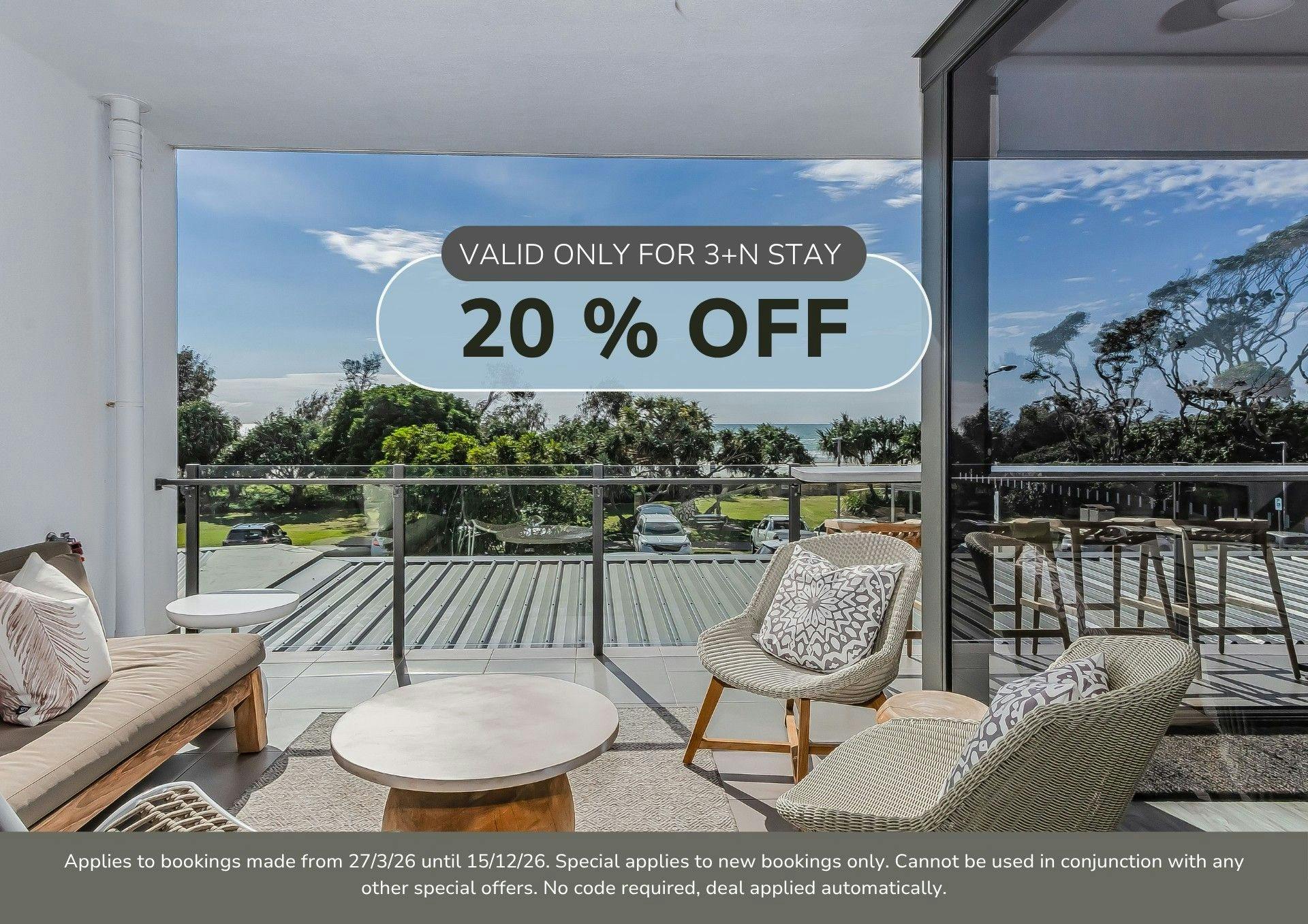 20% off *