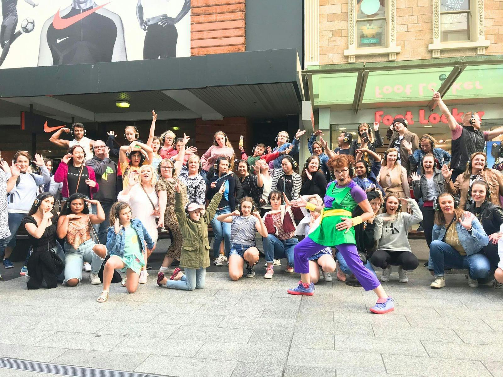 Guru Dudu Silent Disco Walking Tour,  Adelaide Tour guide, Creating a Visit Adelaide fun activity