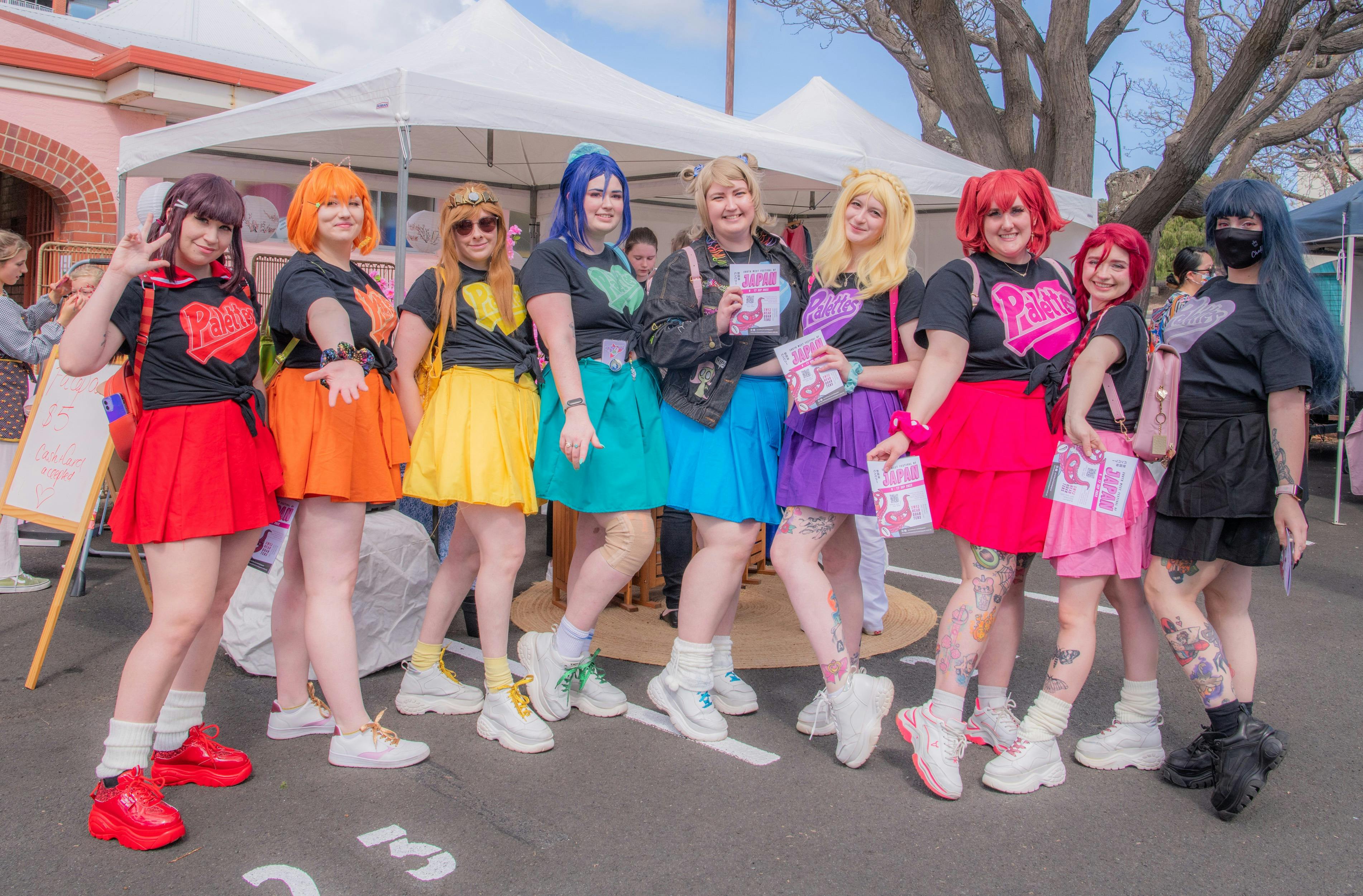 Cosplay group at the SWFJ 2022