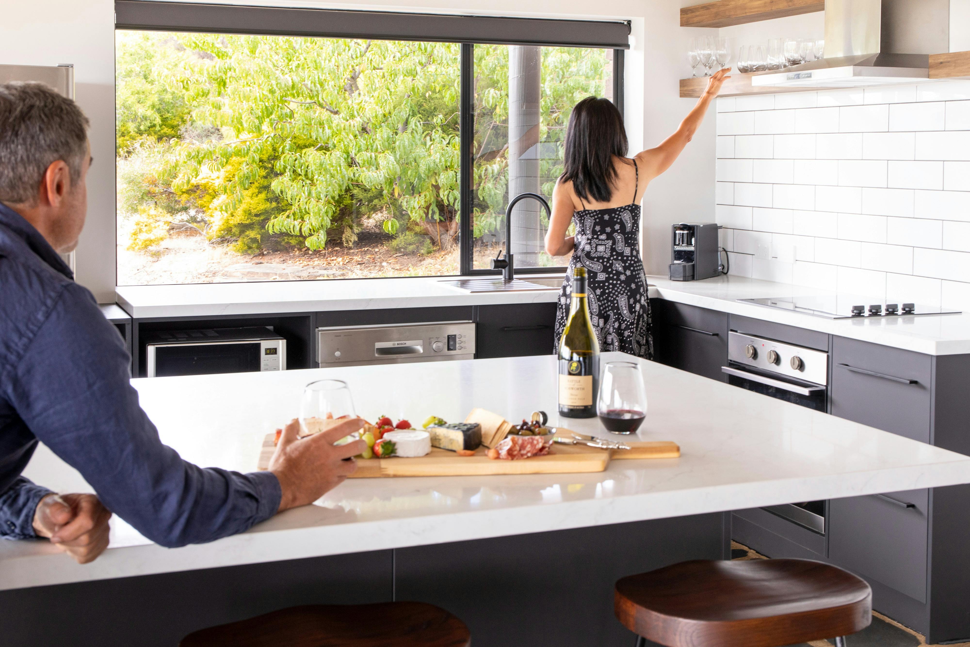 Fully appointed kitchen