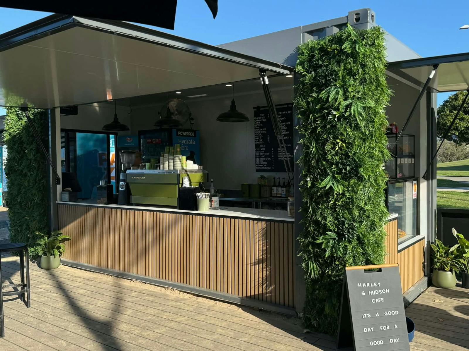 Harley and Hudson Coffee Bar