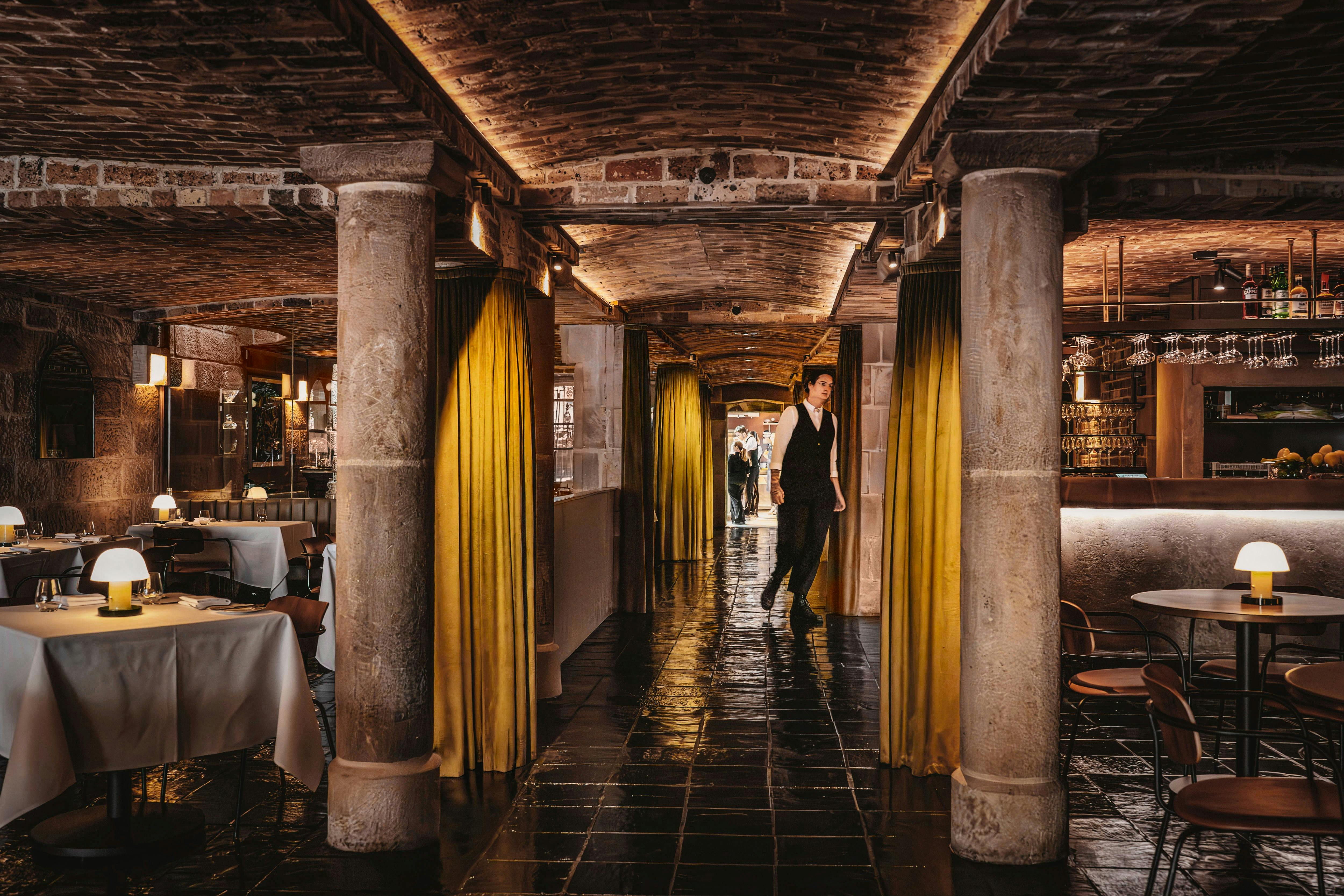 Iconic stone interior at Darling Glebe