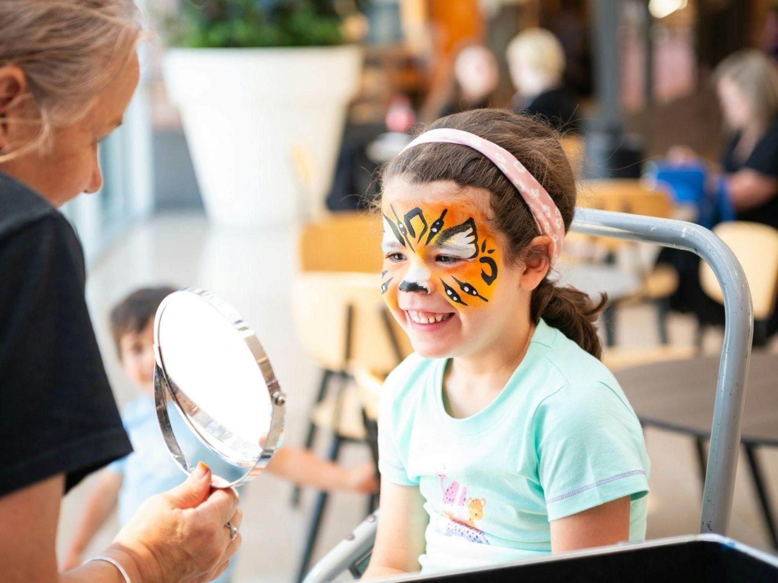 Face Painting at Westfield Geelong