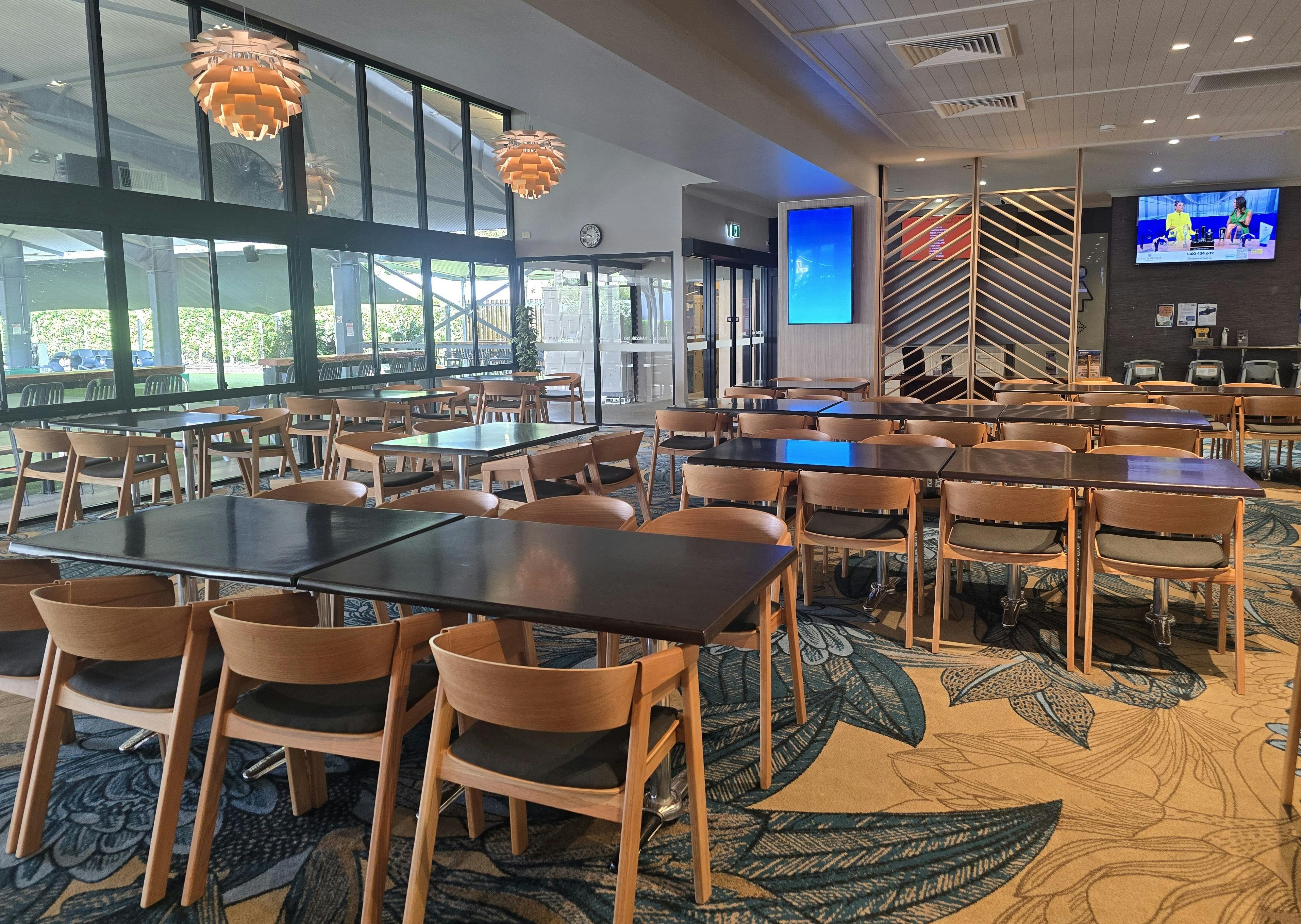 Bistro dining area