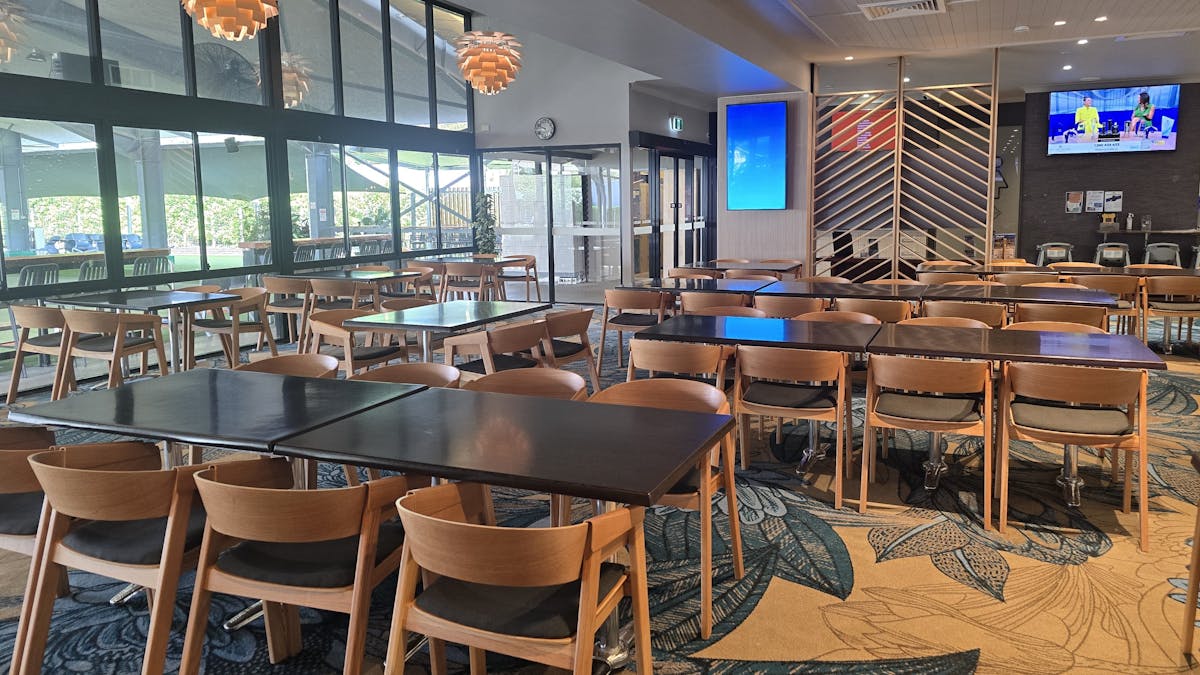 Bistro dining area