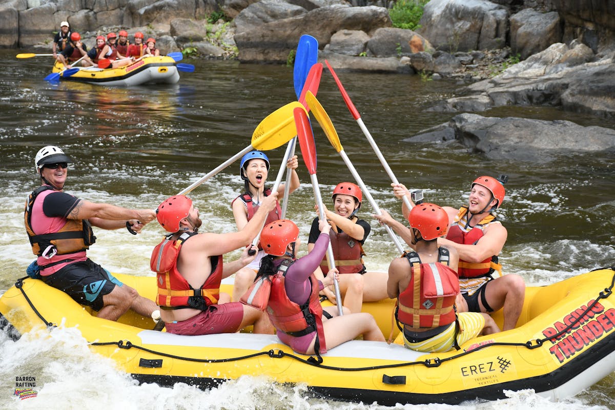 Catch your breath before hitting the next bunch of rapids!