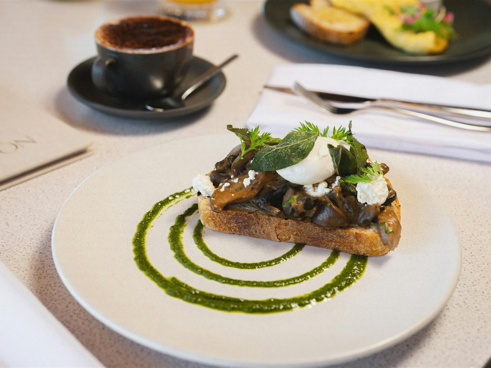 cardon at pelican waters golf club mushrooms on toast cardon at pelican waters golf club mushrooms on toast