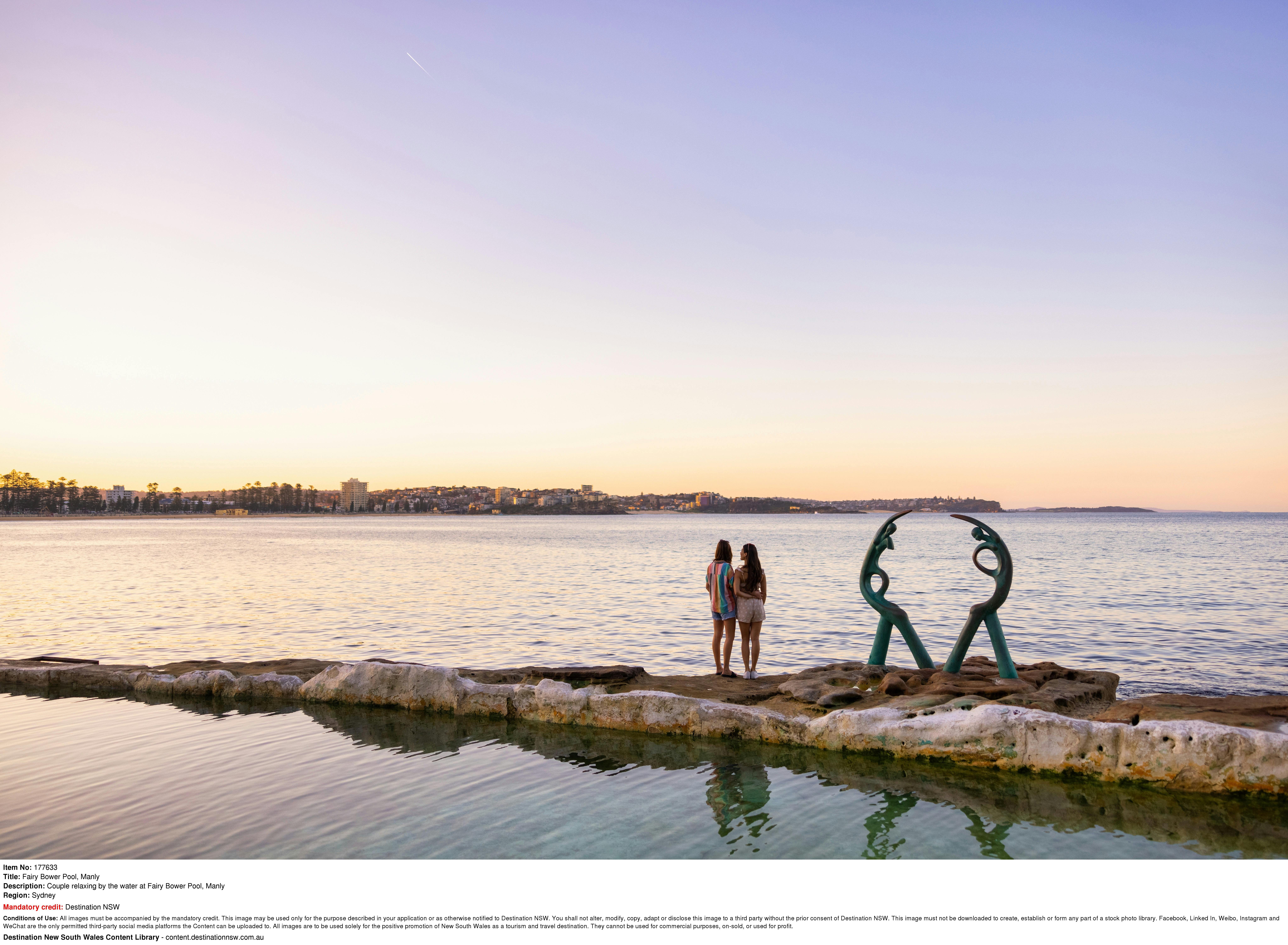 Watching Sunset from Shelly Beach