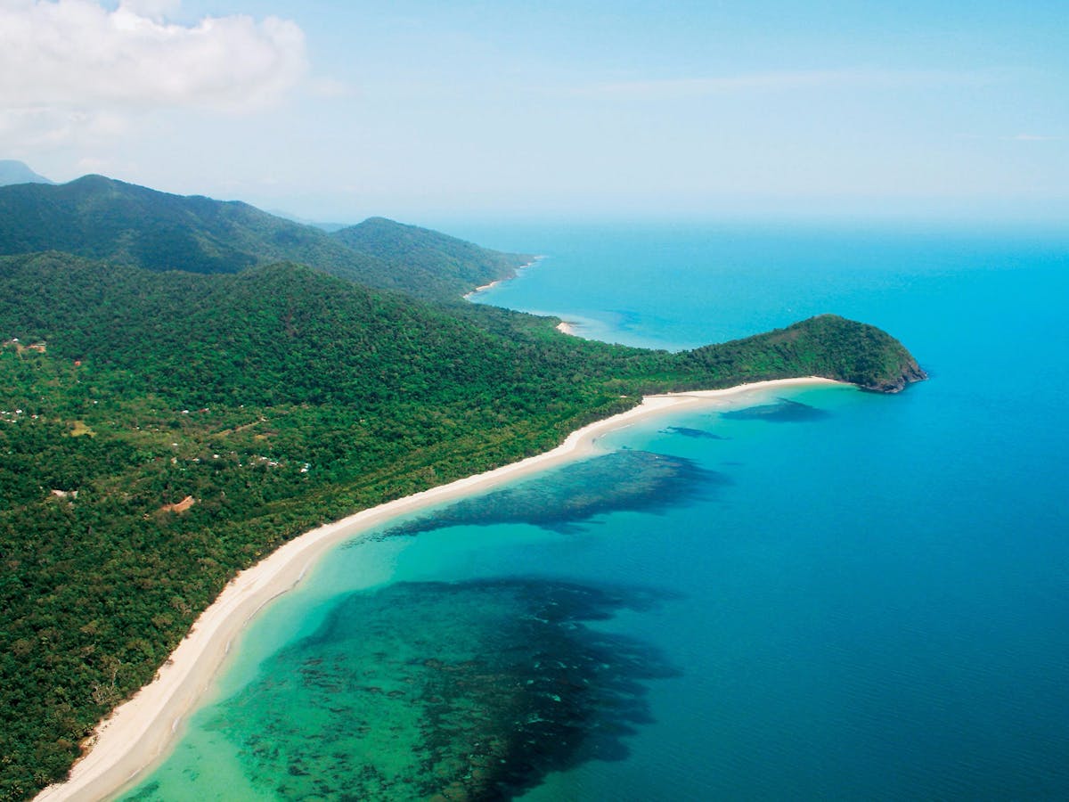 Cape Tribulation rainforest meets the reef
