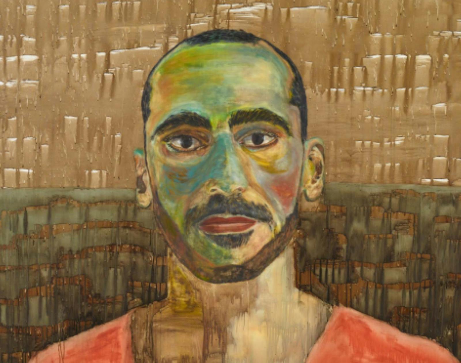 KNS088 (self portrait) (detail), 2022