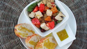 SALAD WITH OLIVE OIL
