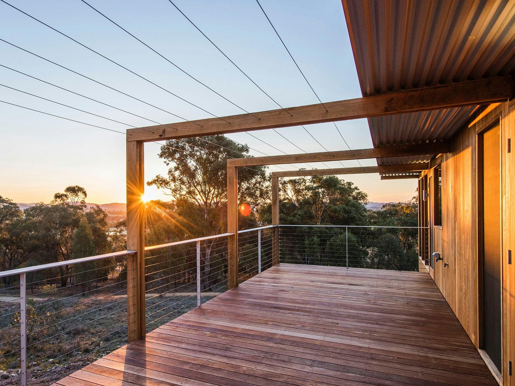 Strikes Mudgee deck at sunset
