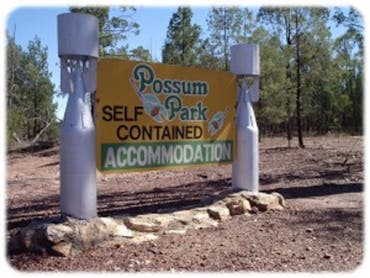 Entrance to Possum Park Entrance to Possum Park