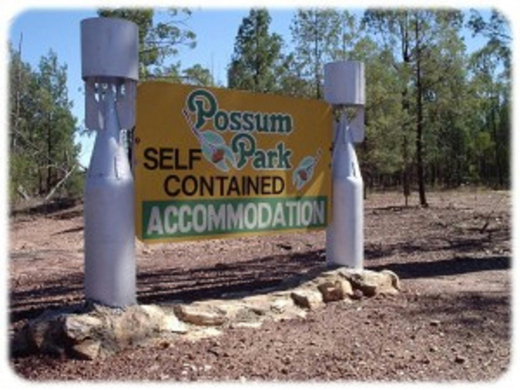Entrance to Possum Park Entrance to Possum Park